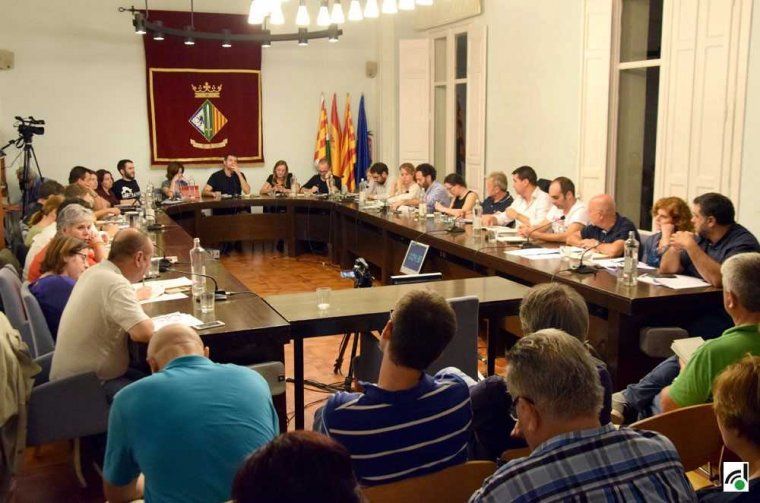 El Ple Municipal del setembre de 2017, a l'Ajuntament de Cerdanyola,