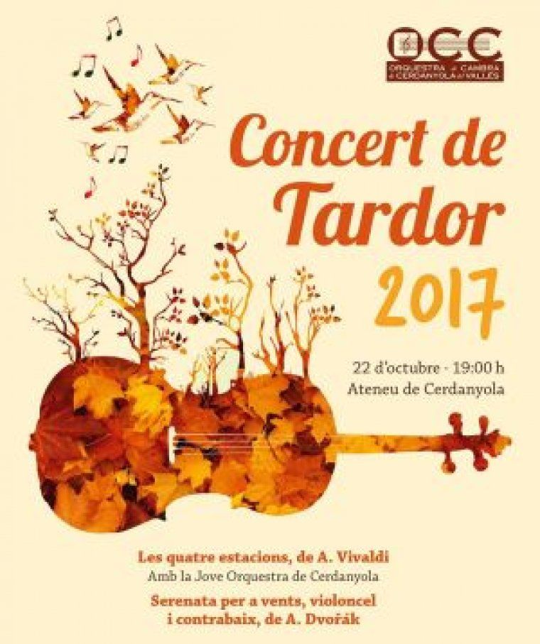 Arriba el dia del tradicional Concert de Tardor.