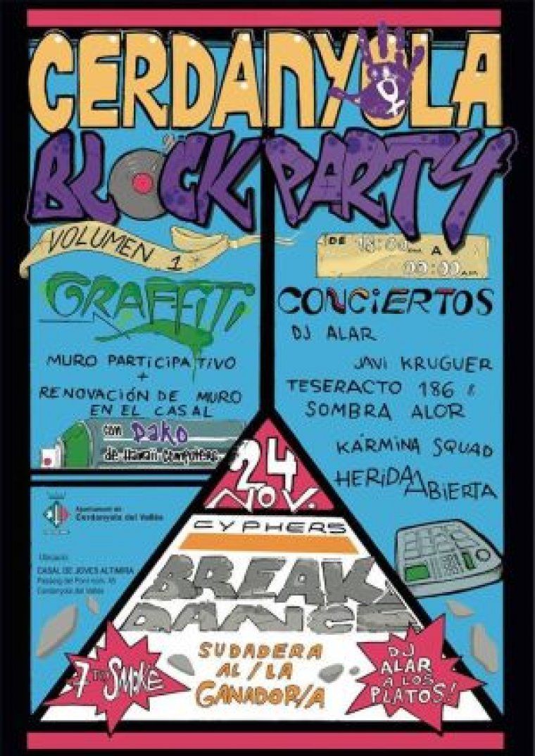 Art alternatiu al Cerdanyola Block Party