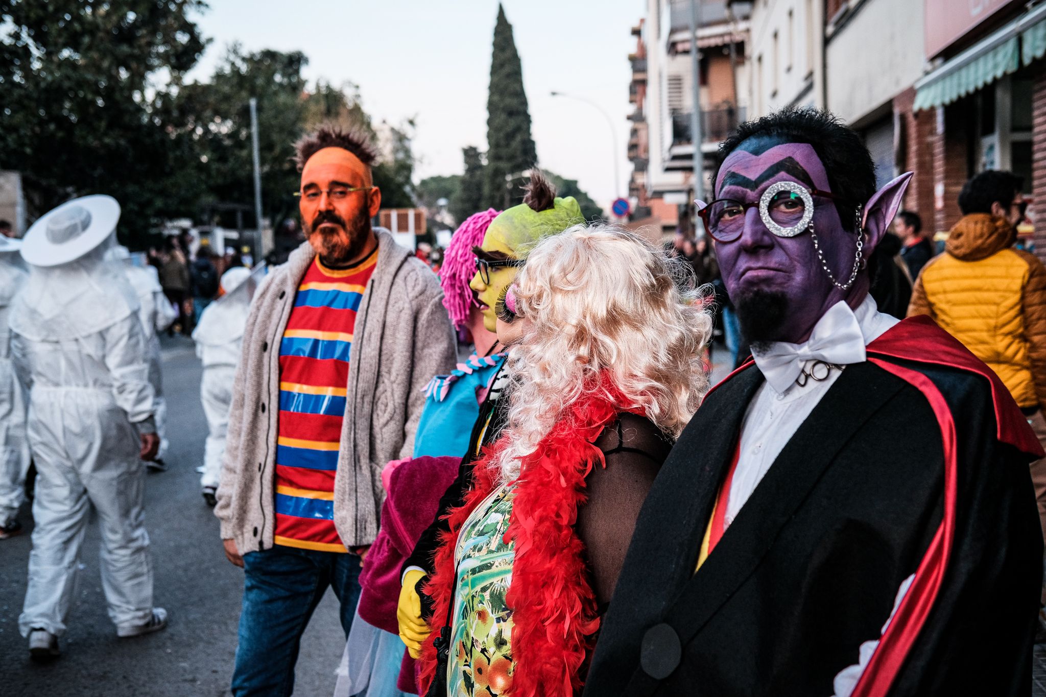 La Gran Rua de Carnaval pels carrers de Cerdanyola. FOTO: Ale Gómez