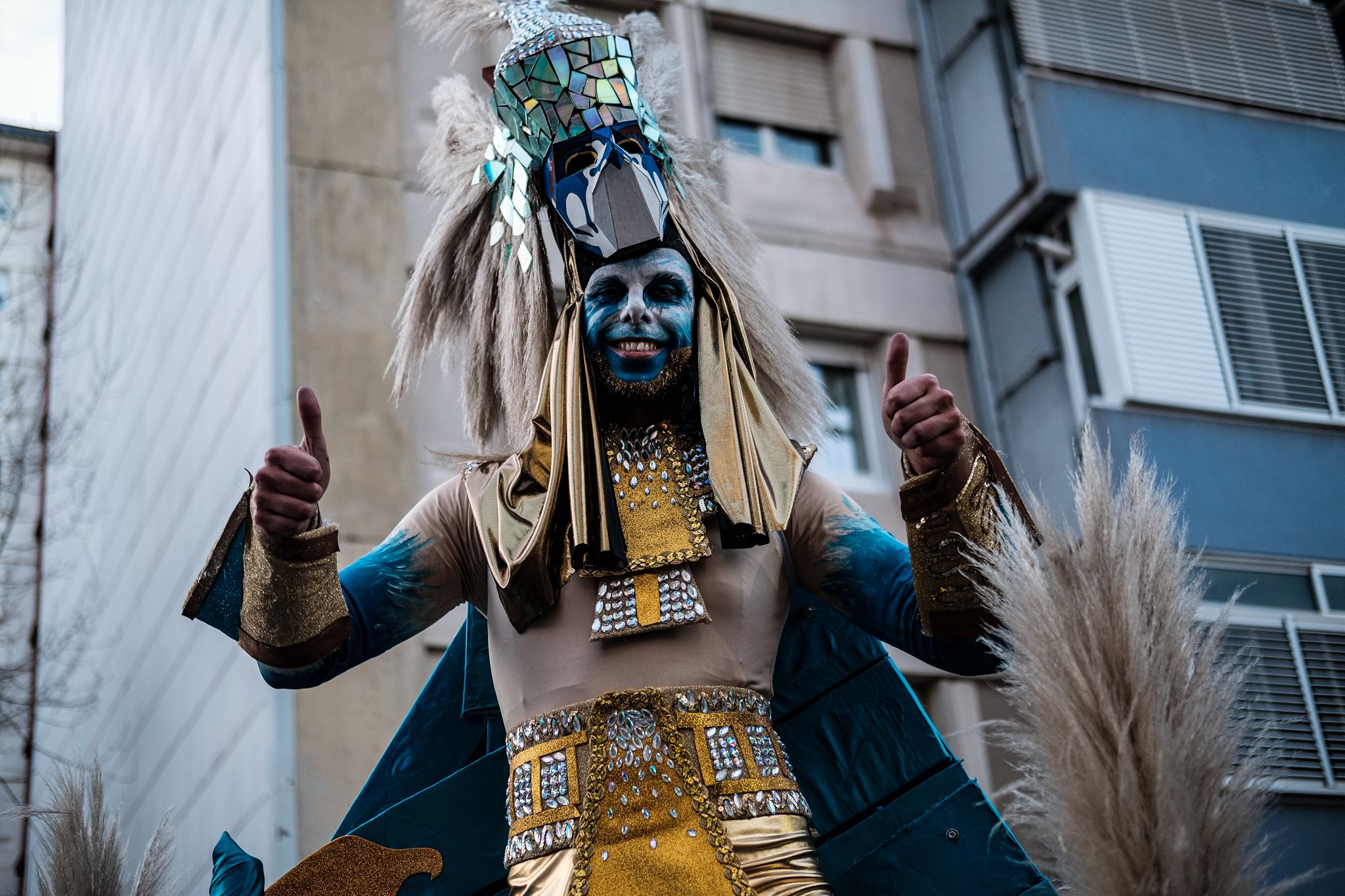 La Gran Rua de Carnaval pels carrers de Cerdanyola. FOTO: Ale Gómez