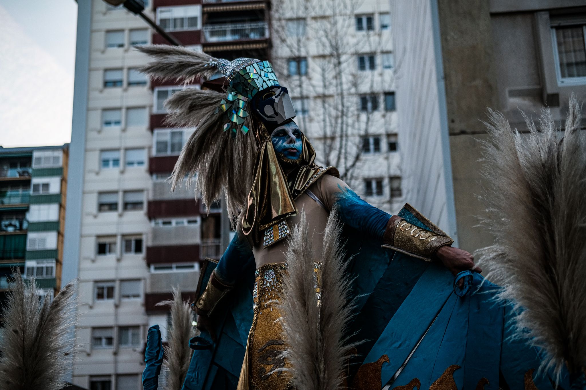 La Gran Rua de Carnaval pels carrers de Cerdanyola. FOTO: Ale Gómez