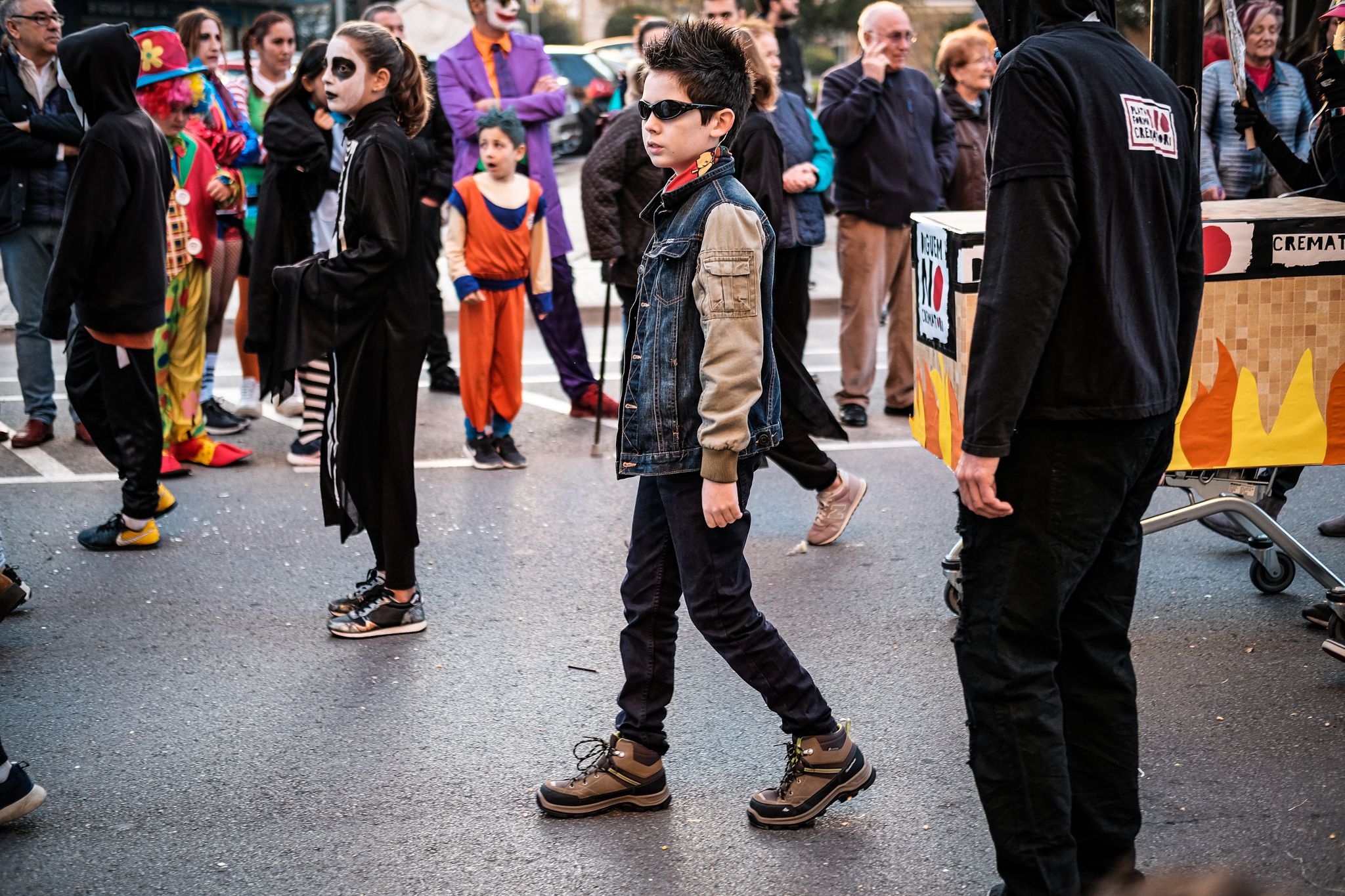 La Gran Rua de Carnaval pels carrers de Cerdanyola. FOTO: Ale Gómez