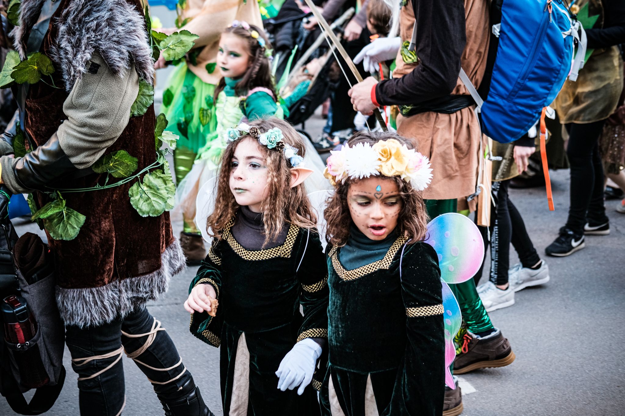 La Gran Rua de Carnaval pels carrers de Cerdanyola. FOTO: Ale Gómez