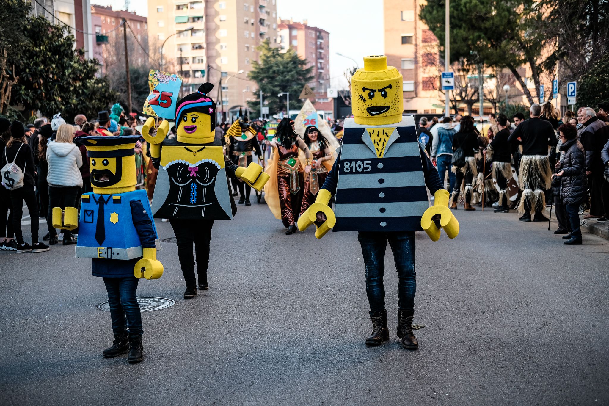 La Gran Rua de Carnaval pels carrers de Cerdanyola. FOTO: Ale Gómez