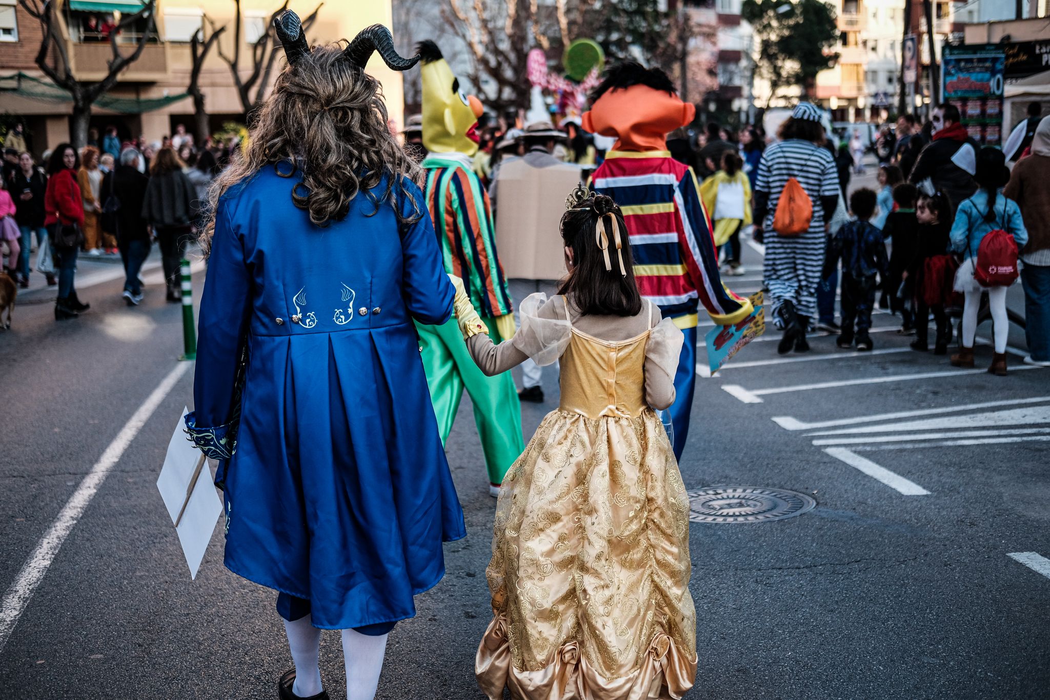 La Gran Rua de Carnaval pels carrers de Cerdanyola. FOTO: Ale Gómez