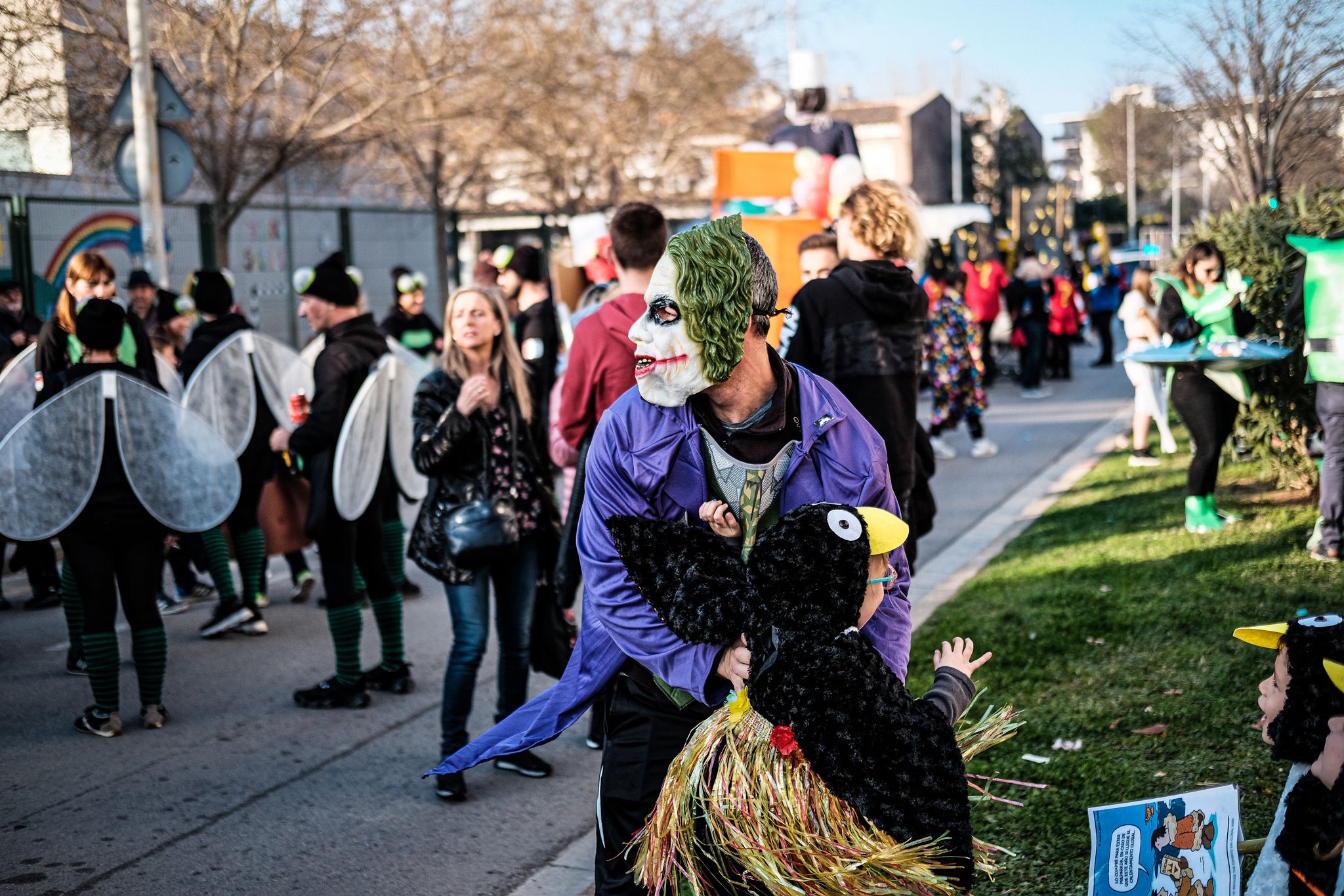 La Gran Rua de Carnaval pels carrers de Cerdanyola. FOTO: Ale Gómez