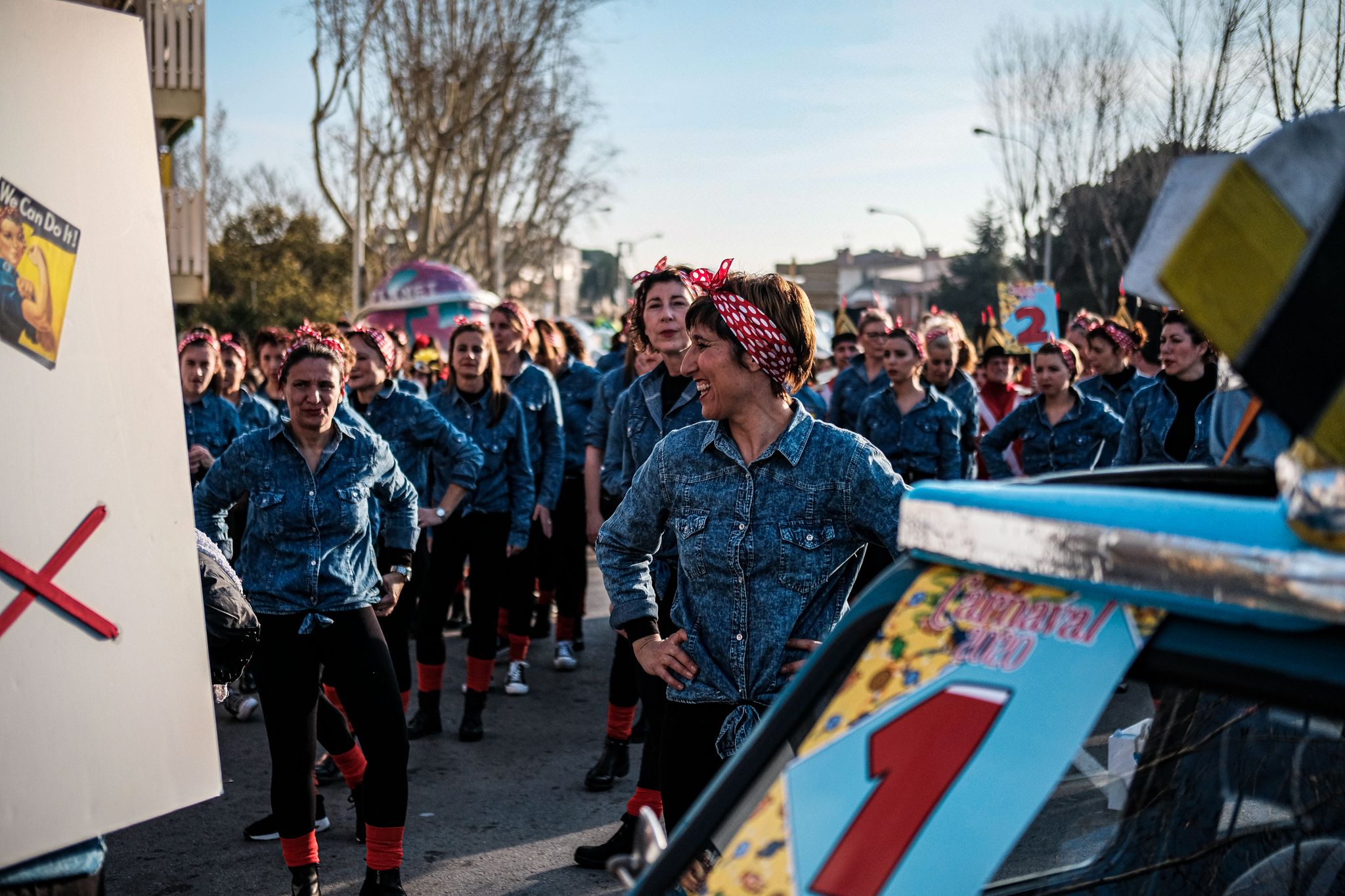 La Gran Rua de Carnaval pels carrers de Cerdanyola. FOTO: Ale Gómez