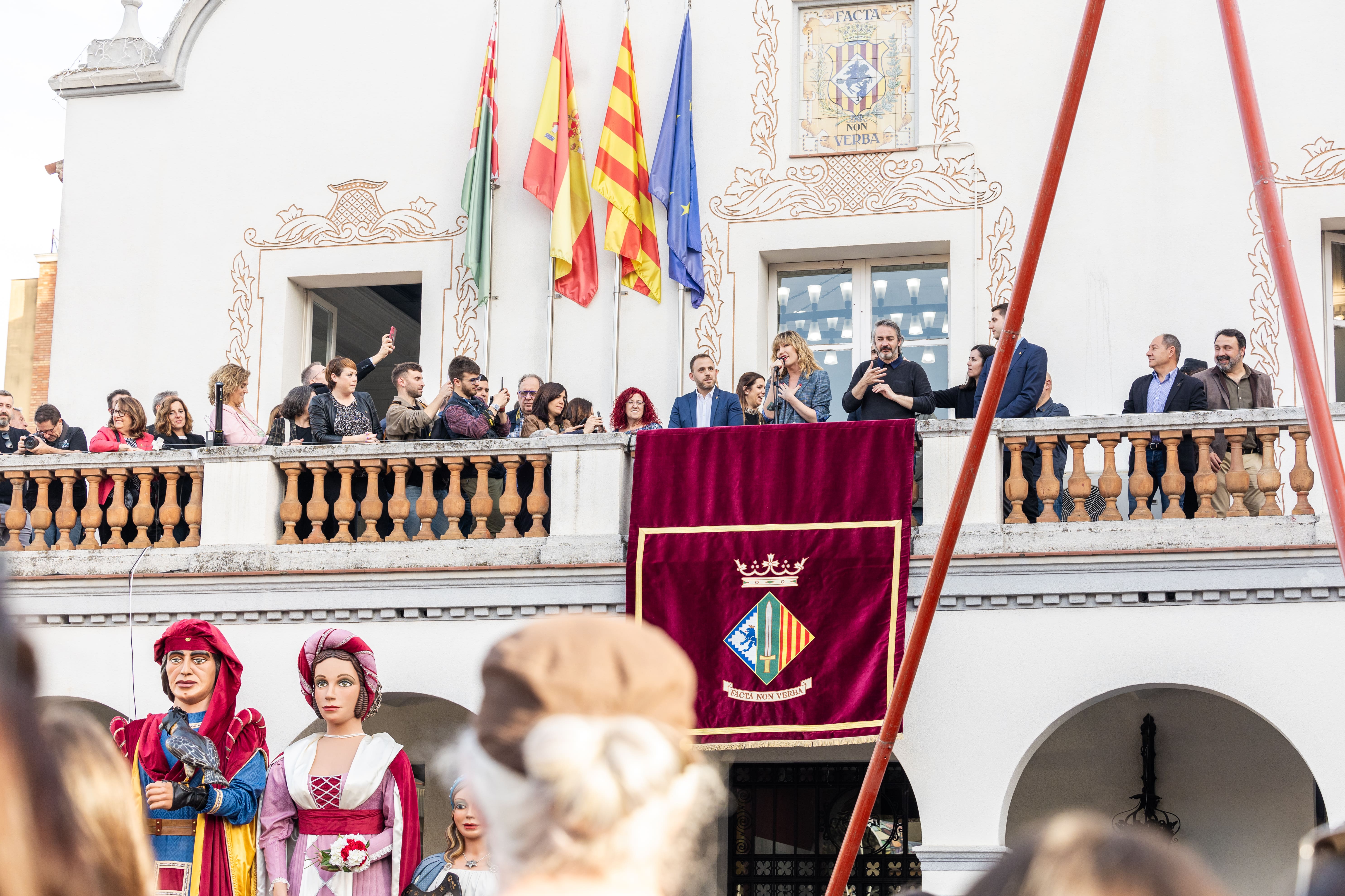 Pregó del Roser de Maig 2024. FOTO: Arnau Padilla