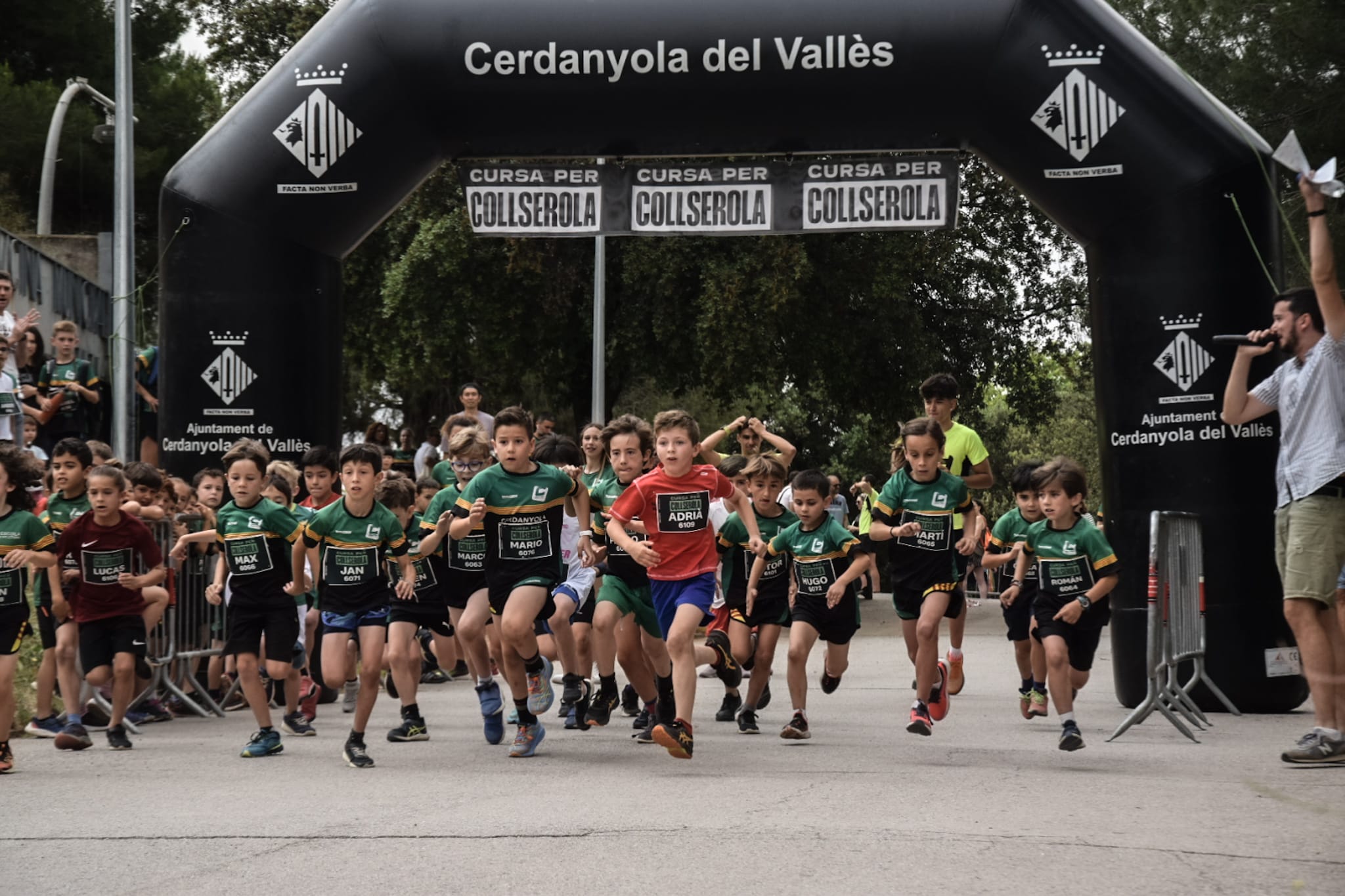 Cursa per Collserola 2024. Cursa Infantil. FOTO. Marc Mata 