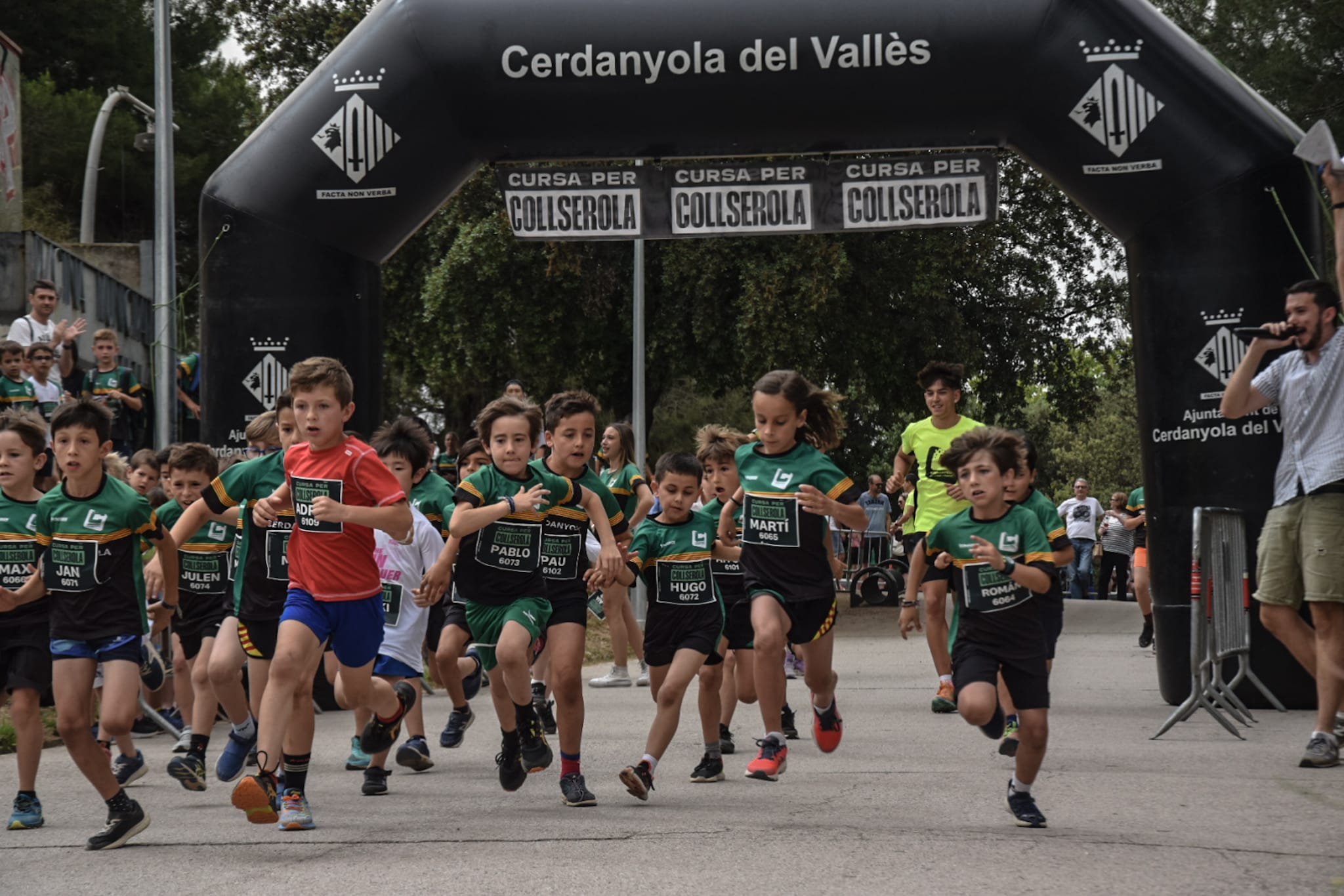 Cursa per Collserola 2024. Cursa Infantil. FOTO. Marc Mata 