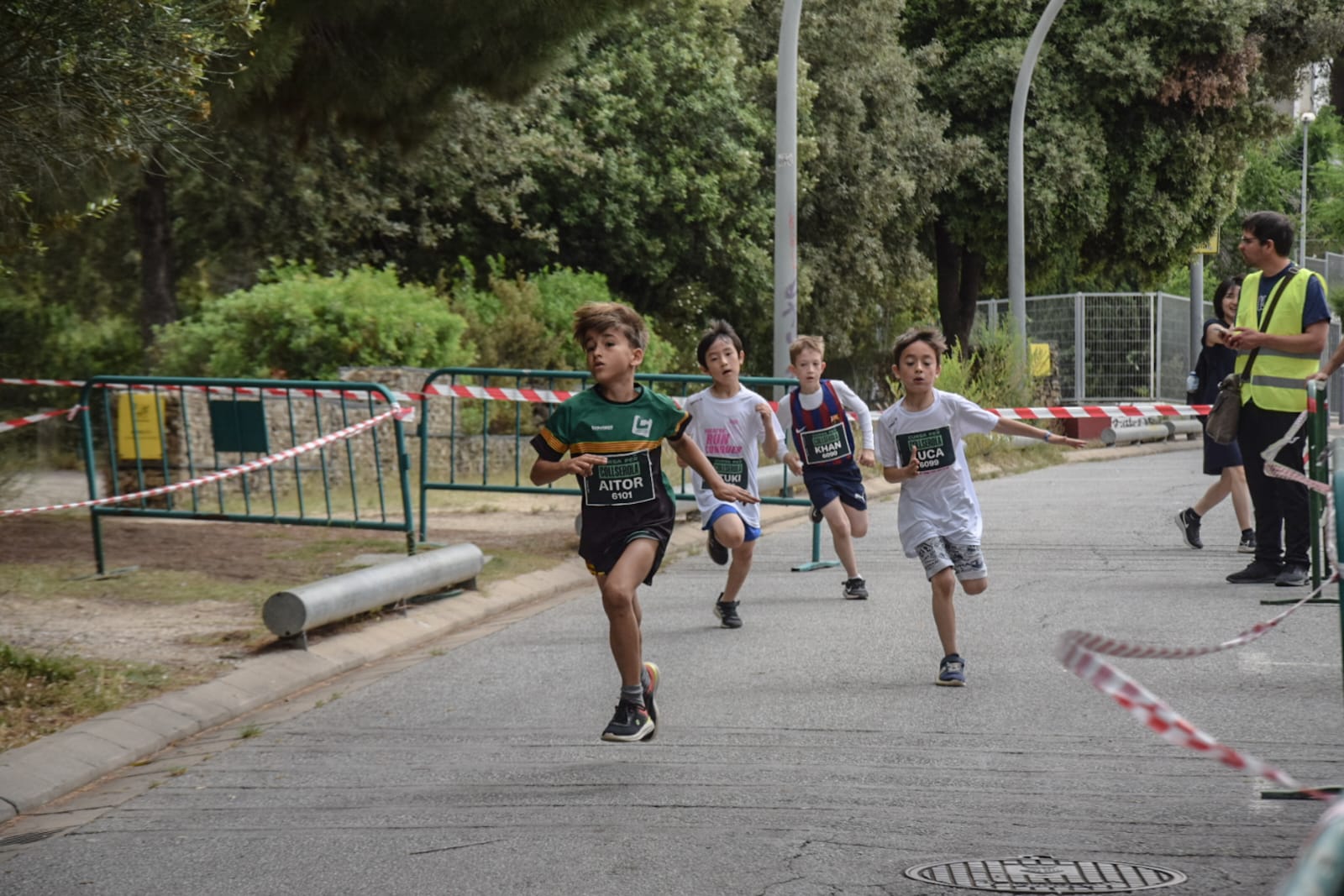 Cursa per Collserola 2024. Cursa Infantil. FOTO. Marc Mata