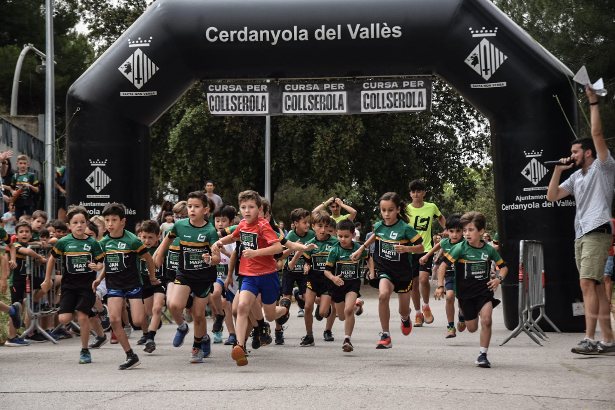 Cursa per Collserola 2024. Cursa Infantil. FOTO. Marc Mata 