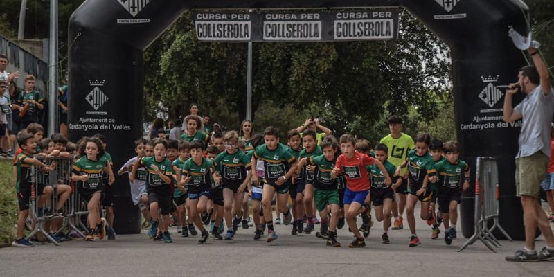 Cursa per Collserola 2024. Cursa Infantil. FOTO: Marc Mata