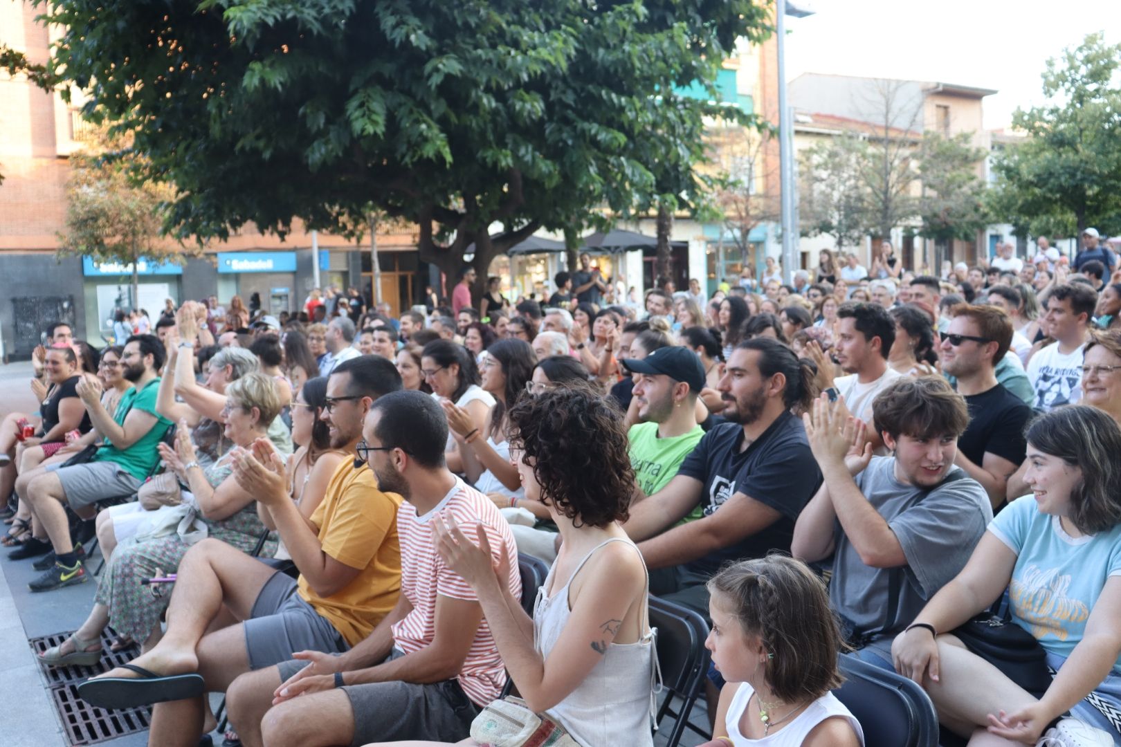 Improshow tanca les Nits d'Estiu Jove 2024 a Cerdanyola. FOTO: Marc Mata