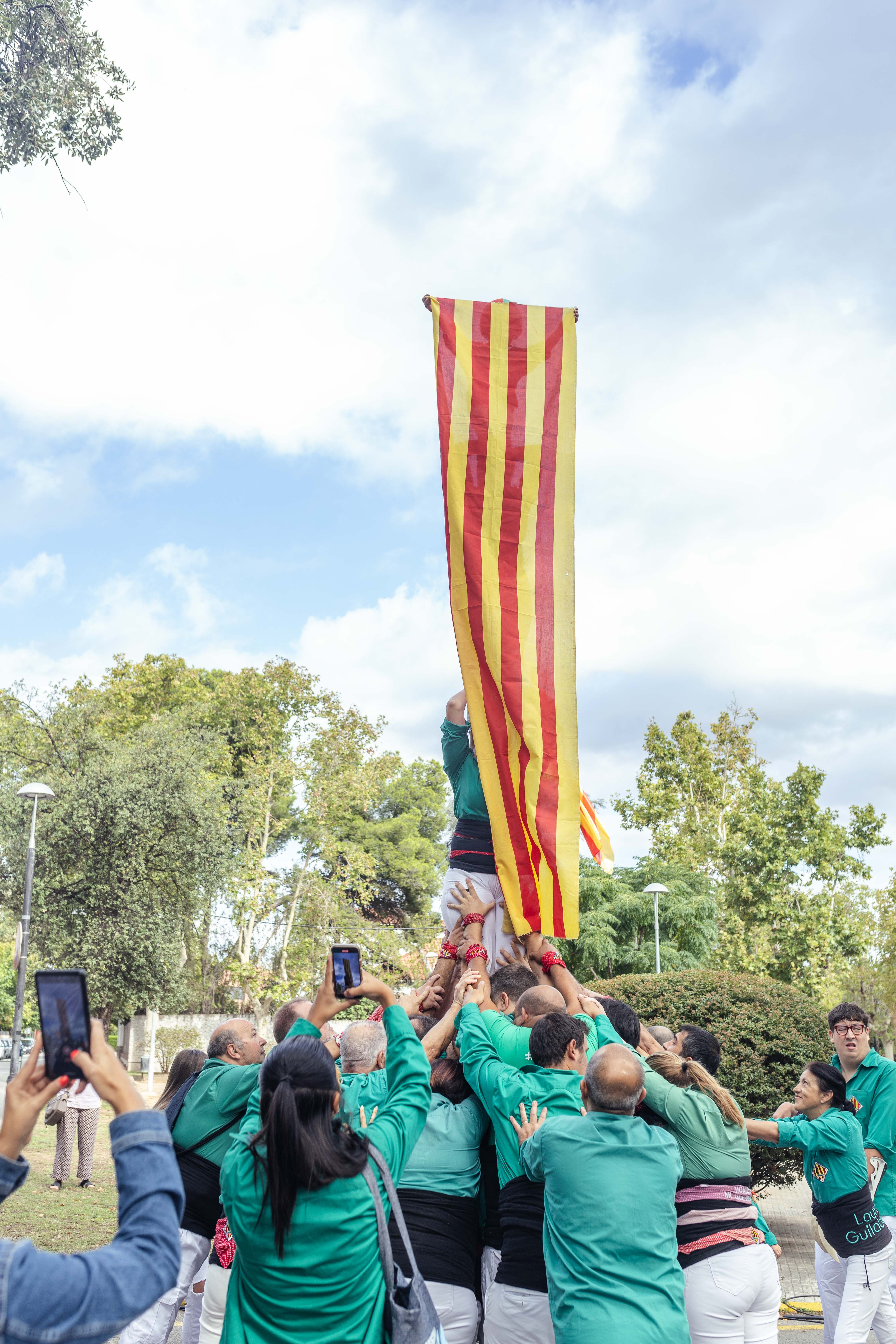 Diada Nacional de Catalunya 2024 a Cerdanyola. FOTO: Arnau Padilla