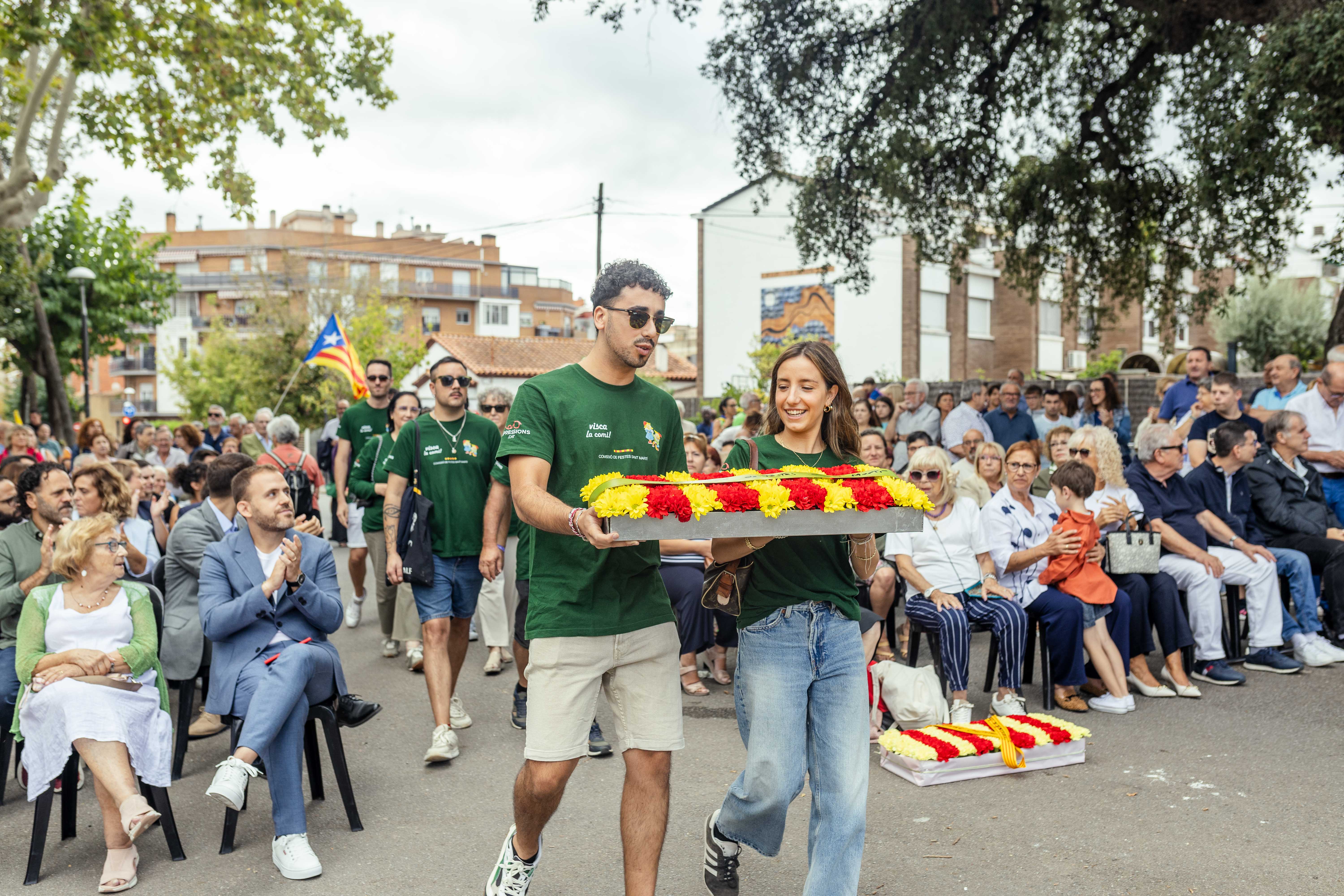 Diada Nacional de Catalunya 2024 a Cerdanyola. FOTO: Arnau Padilla