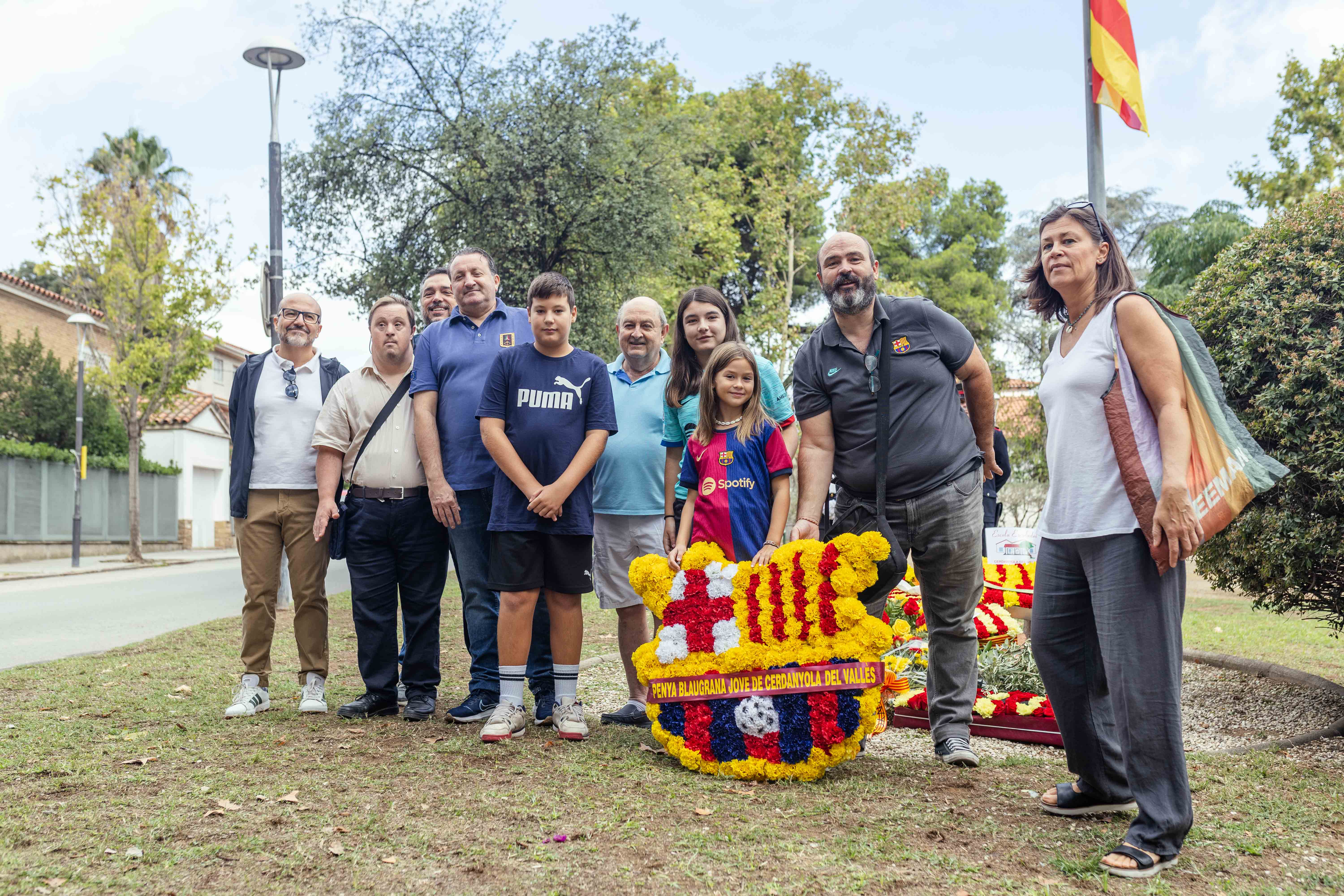 Diada Nacional de Catalunya 2024 a Cerdanyola. FOTO: Arnau Padilla