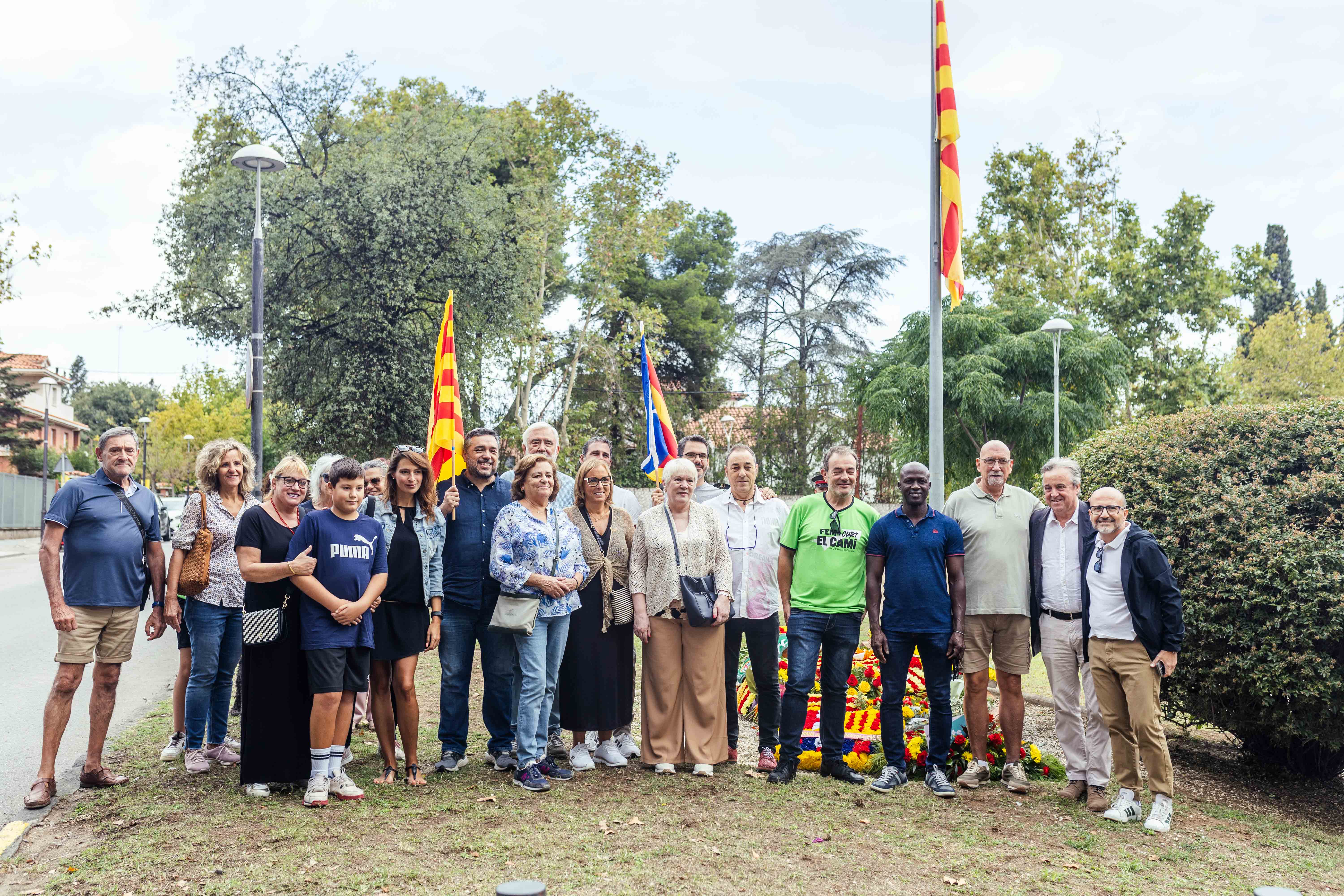 Diada Nacional de Catalunya 2024 a Cerdanyola. FOTO: Arnau Padilla