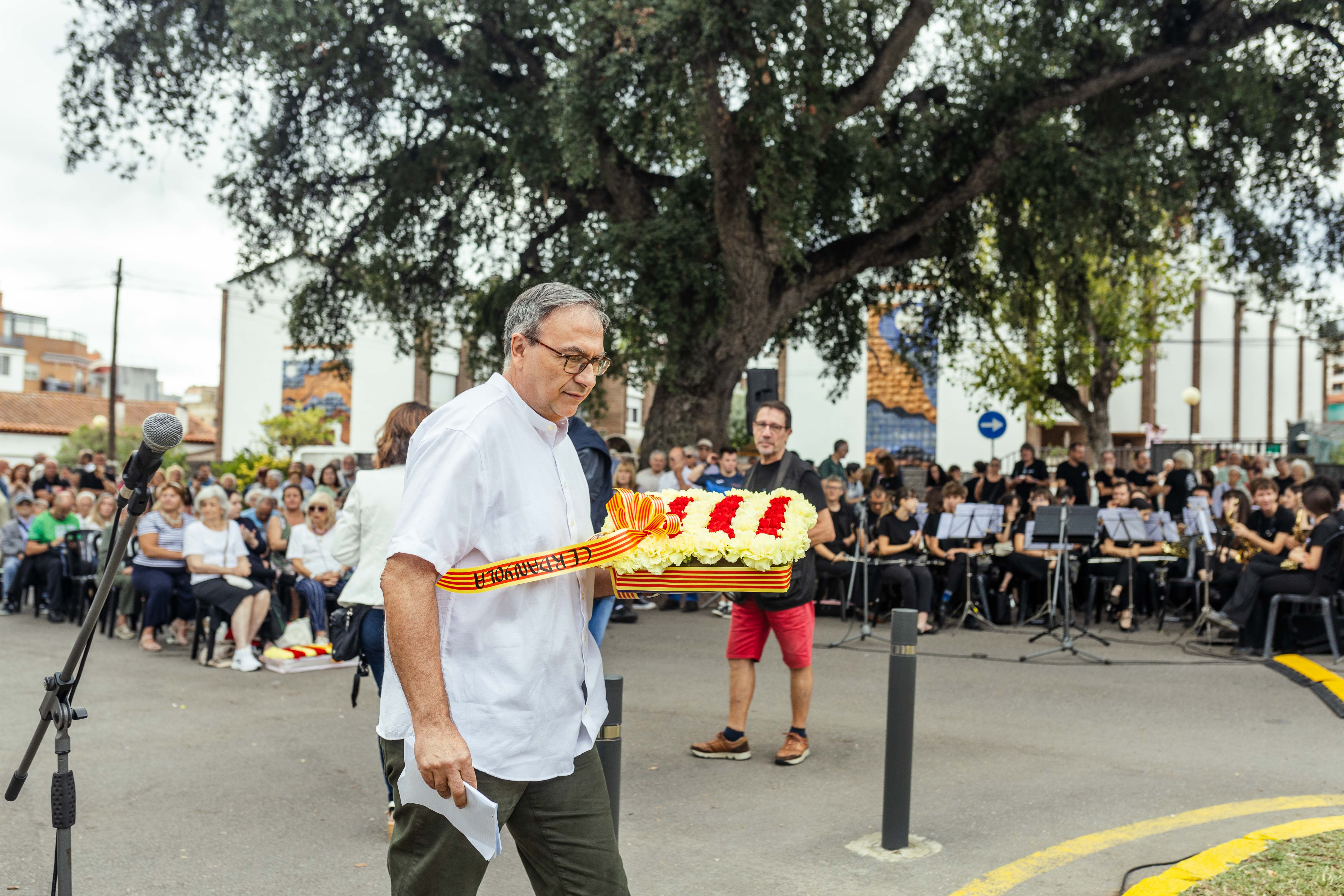 Diada Nacional de Catalunya 2024 a Cerdanyola. FOTO: Arnau Padilla