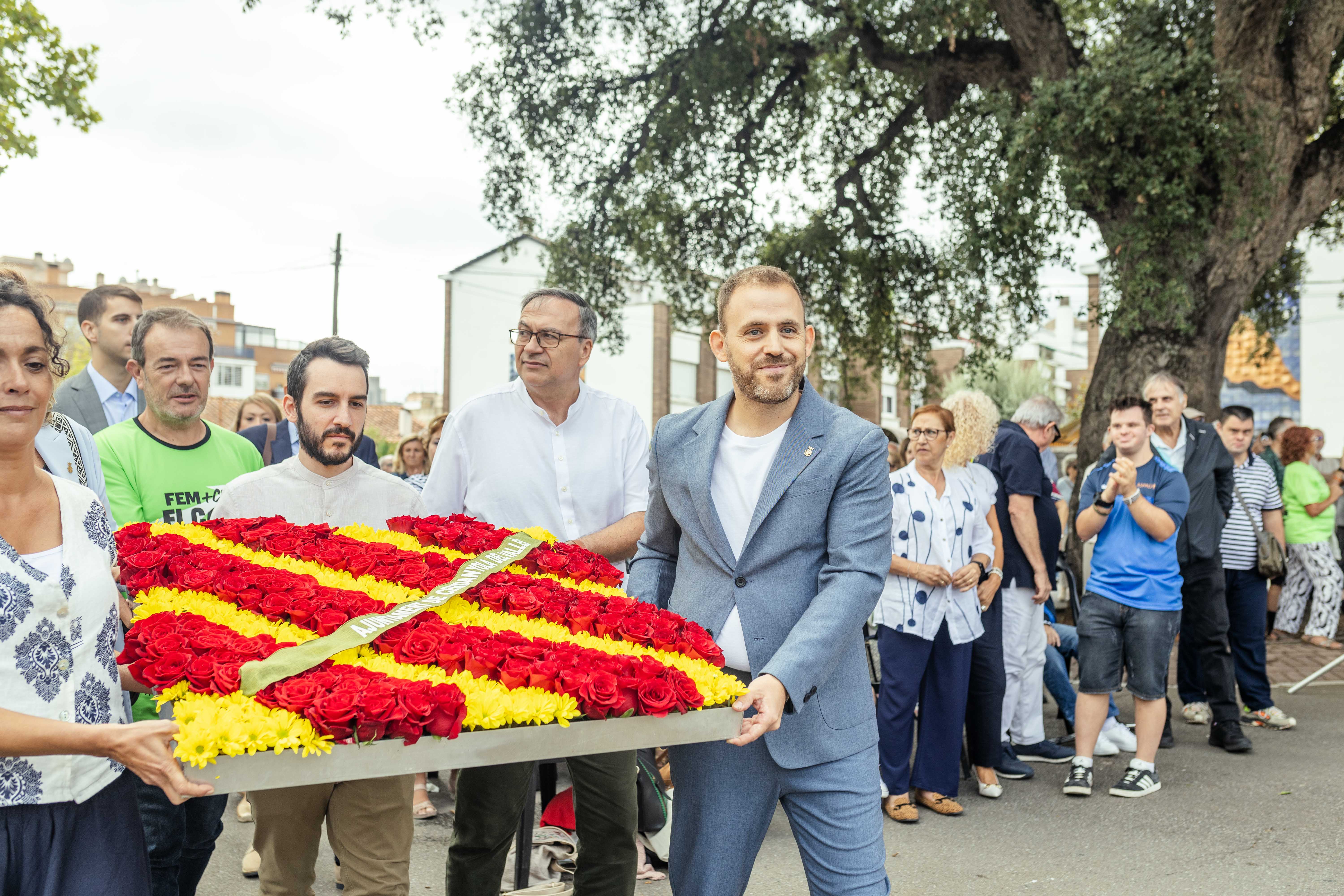 Diada Nacional de Catalunya 2024 a Cerdanyola. FOTO: Arnau Padilla