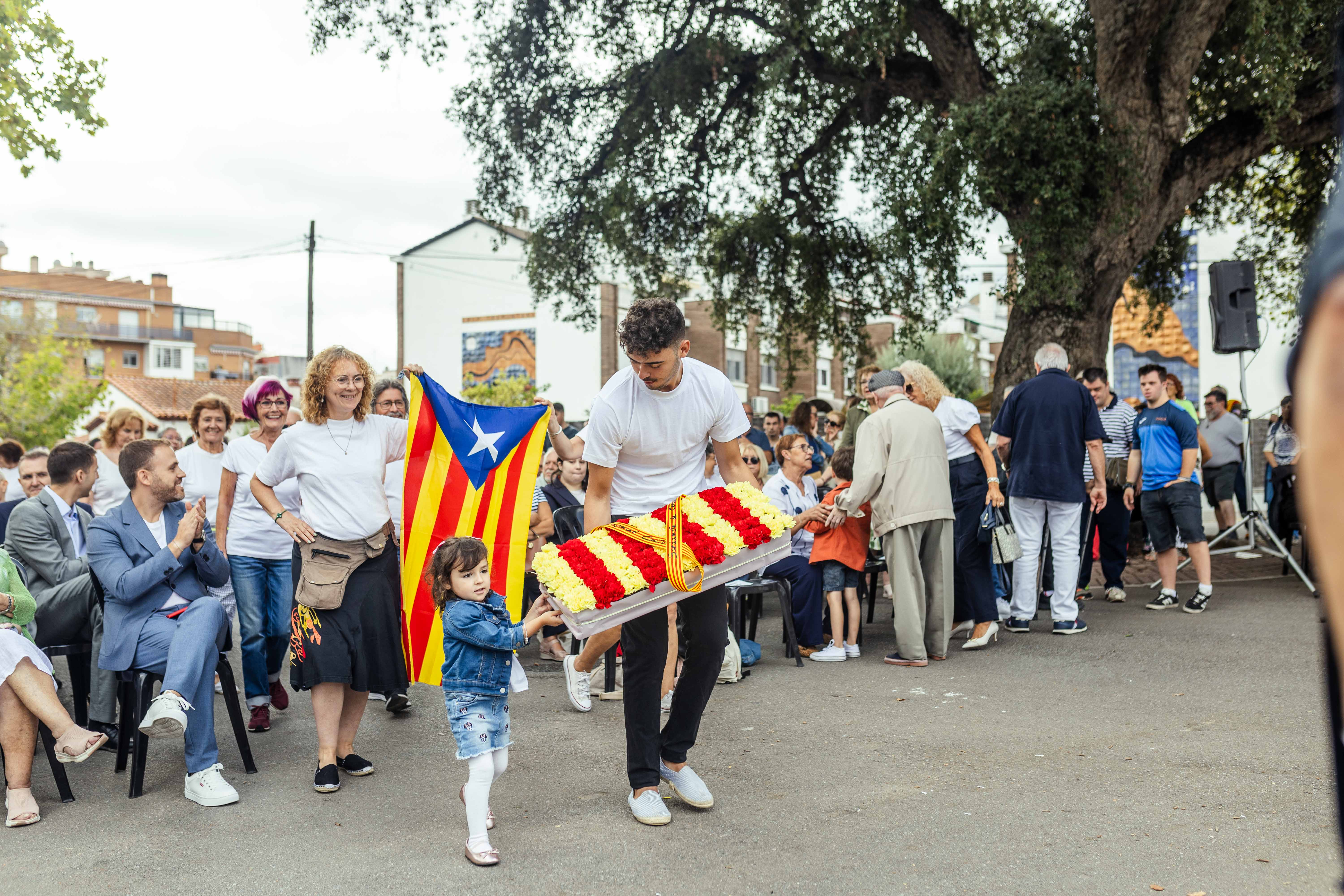 Diada Nacional de Catalunya 2024 a Cerdanyola. FOTO: Arnau Padilla