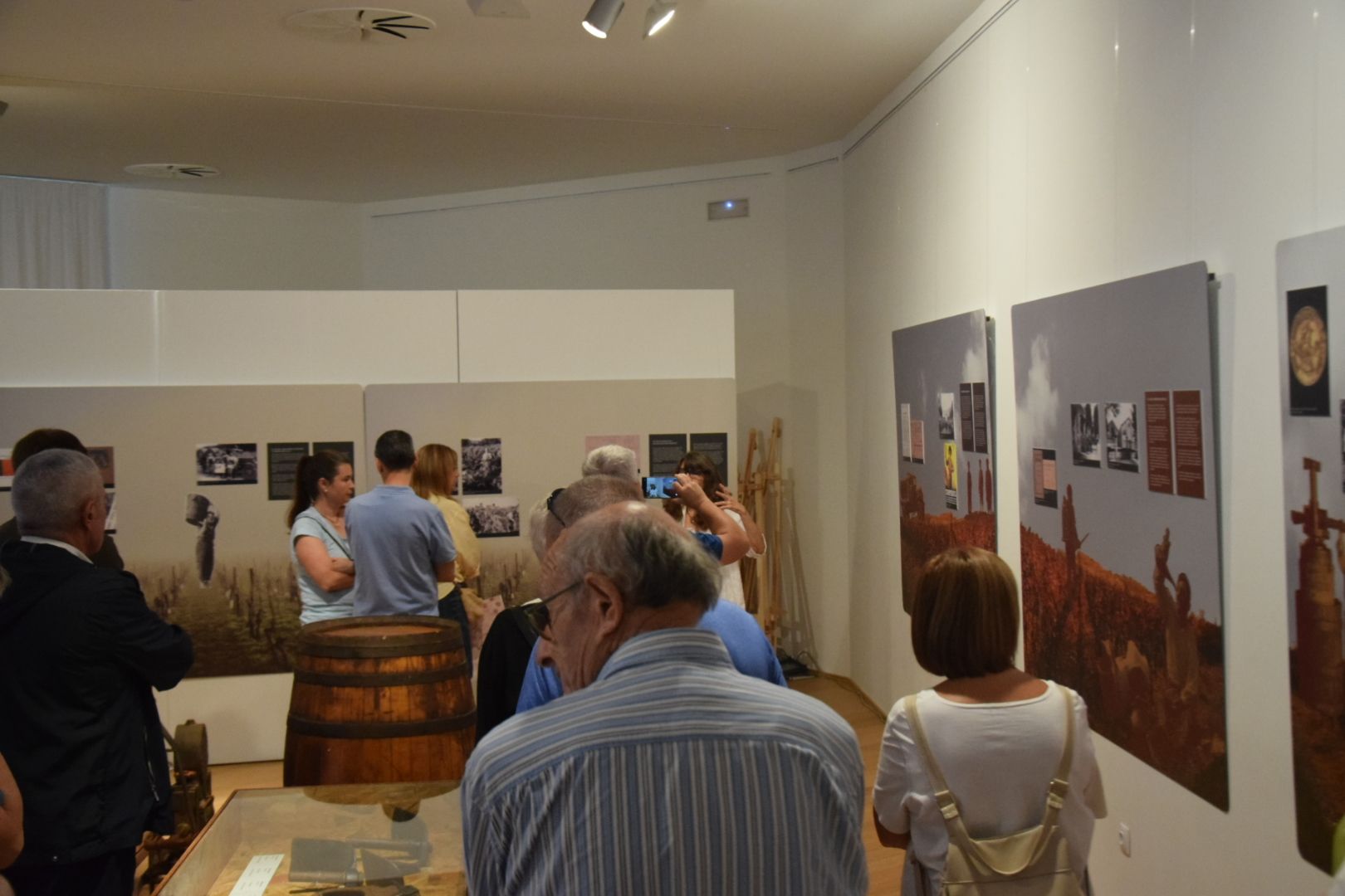 Inauguració exposició 'Al Vallès som gent de Vinya' en imatges. FOTO: Marc Mata