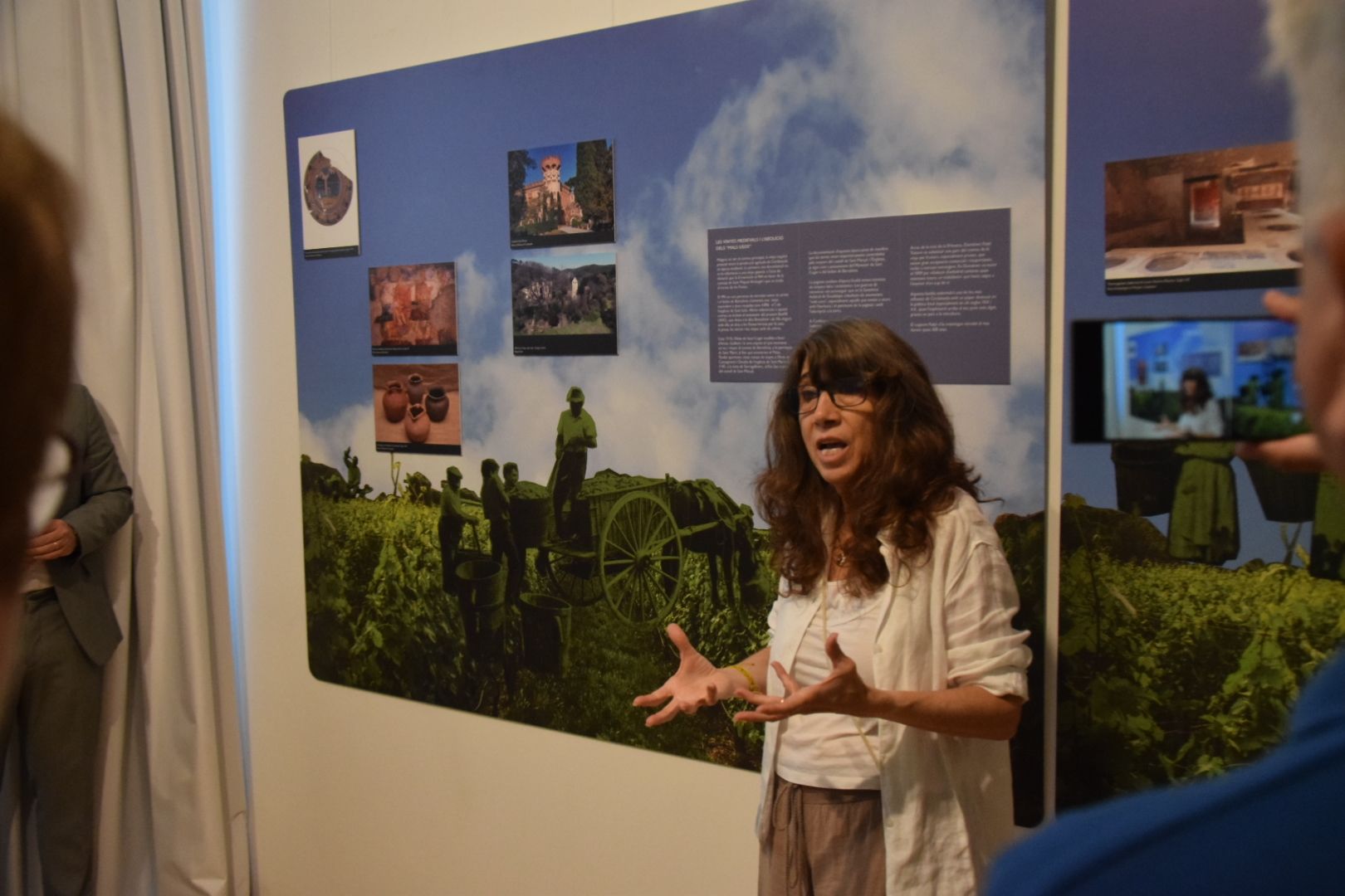 Inauguració exposició 'Al Vallès som gent de Vinya' en imatges. FOTO: Marc Mata