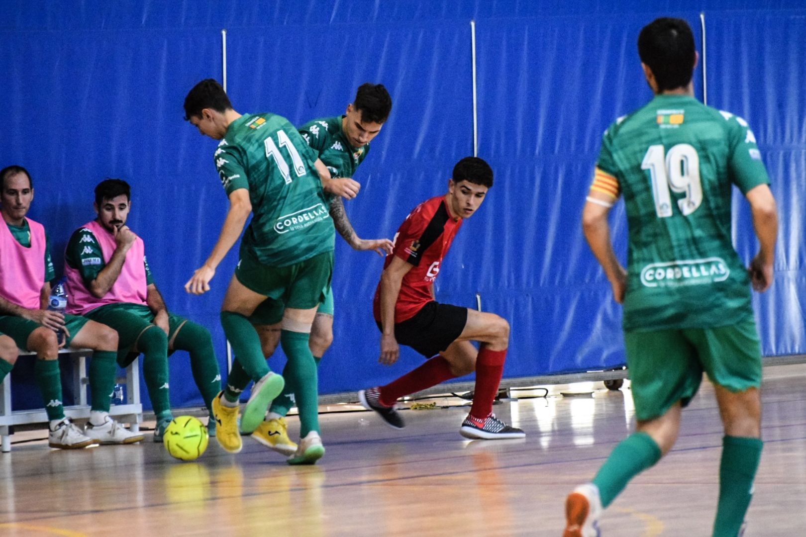 Darrer partit del futbol sala del Cerdanyola FC en imatges. FOTO: Marc Mata