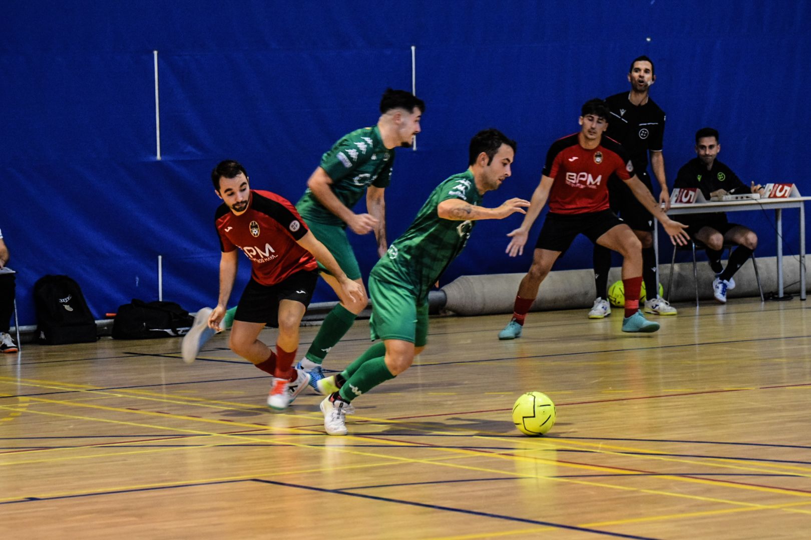 Darrer partit del futbol sala del Cerdanyola FC en imatges. FOTO: Marc Mata