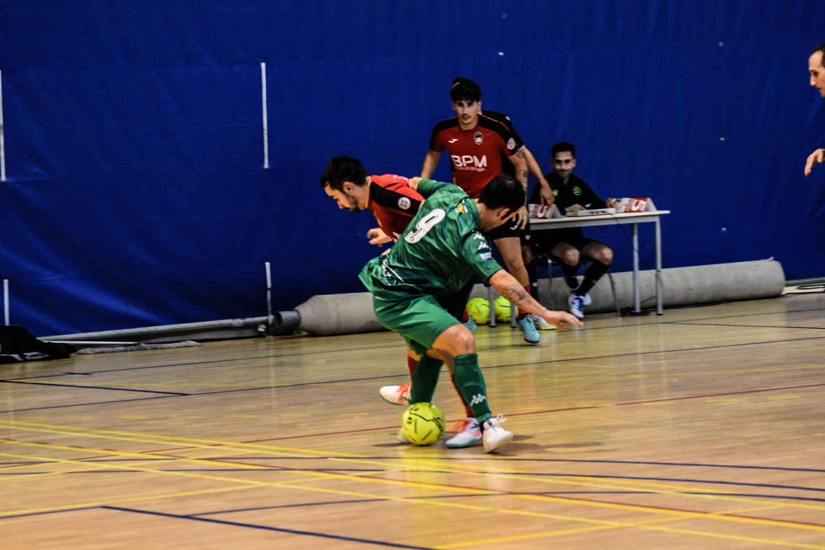 Darrer partit del futbol sala del Cerdanyola FC en imatges. FOTO: Marc Mata