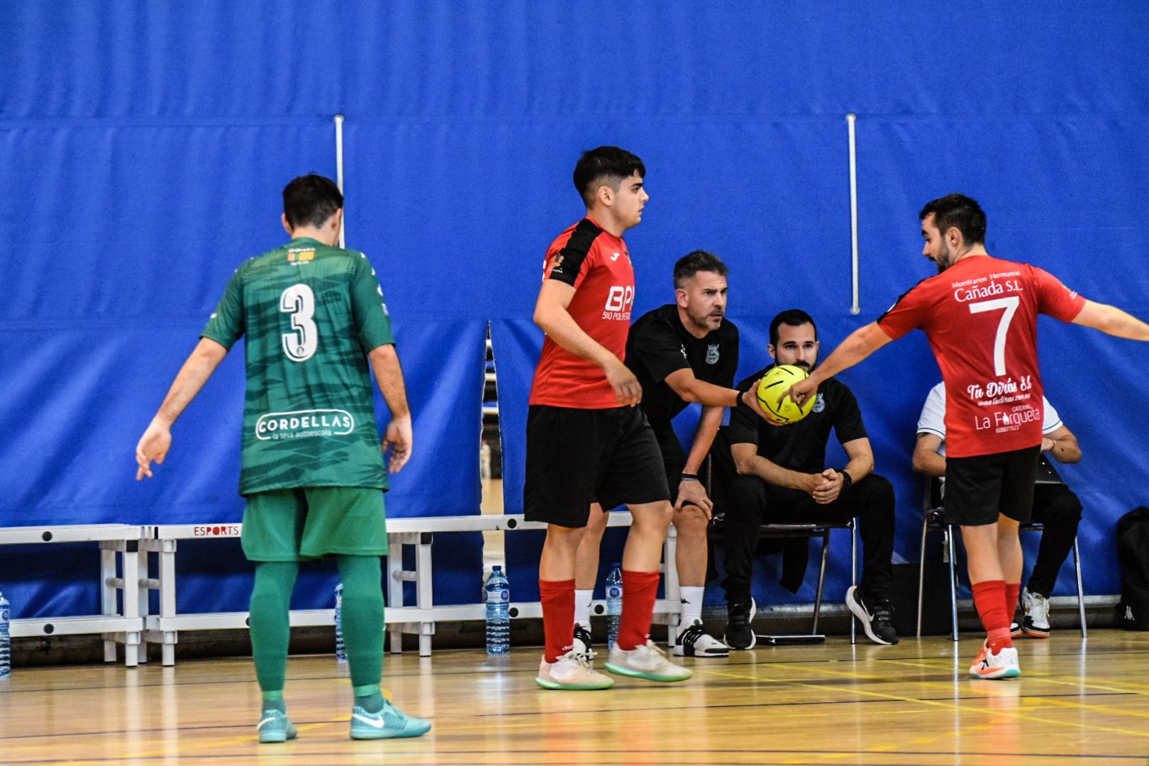 Darrer partit del futbol sala del Cerdanyola FC en imatges. FOTO: Marc Mata