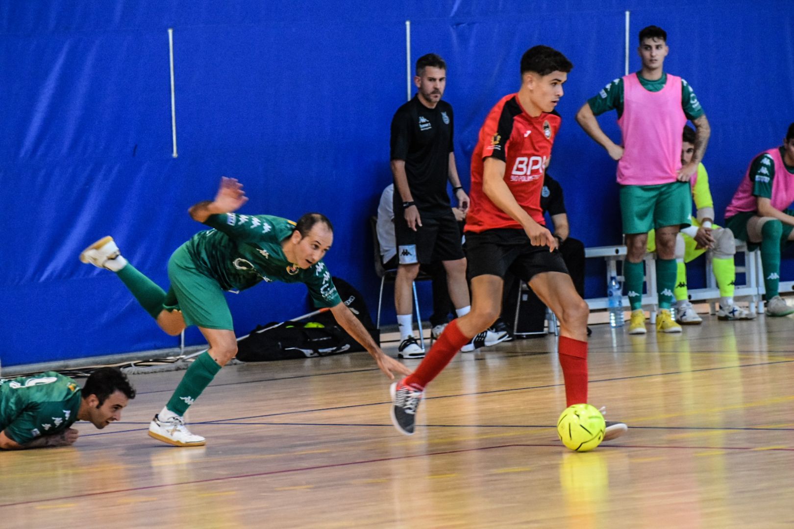 Darrer partit del futbol sala del Cerdanyola FC en imatges. FOTO: Marc Mata