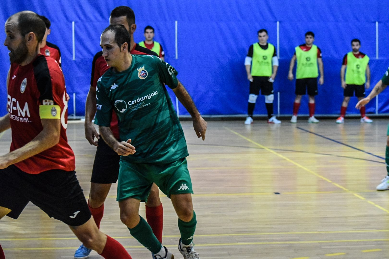 Darrer partit del futbol sala del Cerdanyola FC en imatges. FOTO: Marc Mata