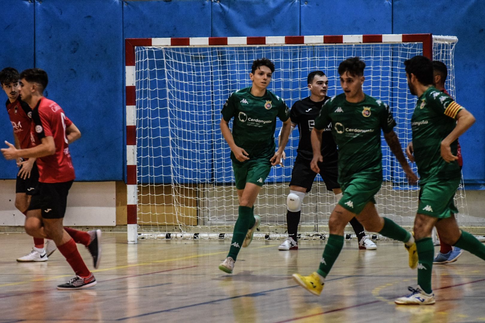 Darrer partit del futbol sala del Cerdanyola FC en imatges. FOTO: Marc Mata