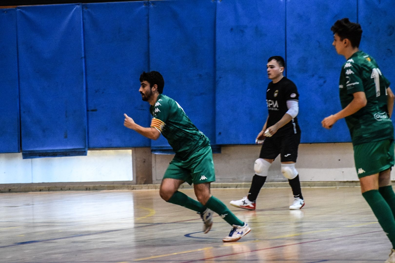 Darrer partit del futbol sala del Cerdanyola FC en imatges. FOTO: Marc Mata