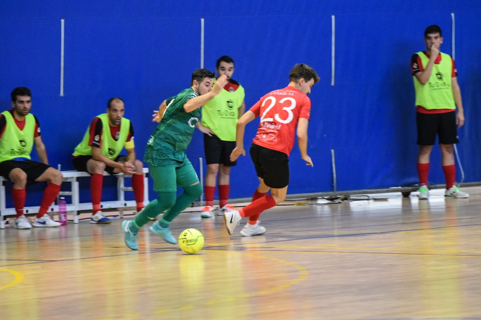 Darrer partit del futbol sala del Cerdanyola FC en imatges. FOTO: Marc Mata