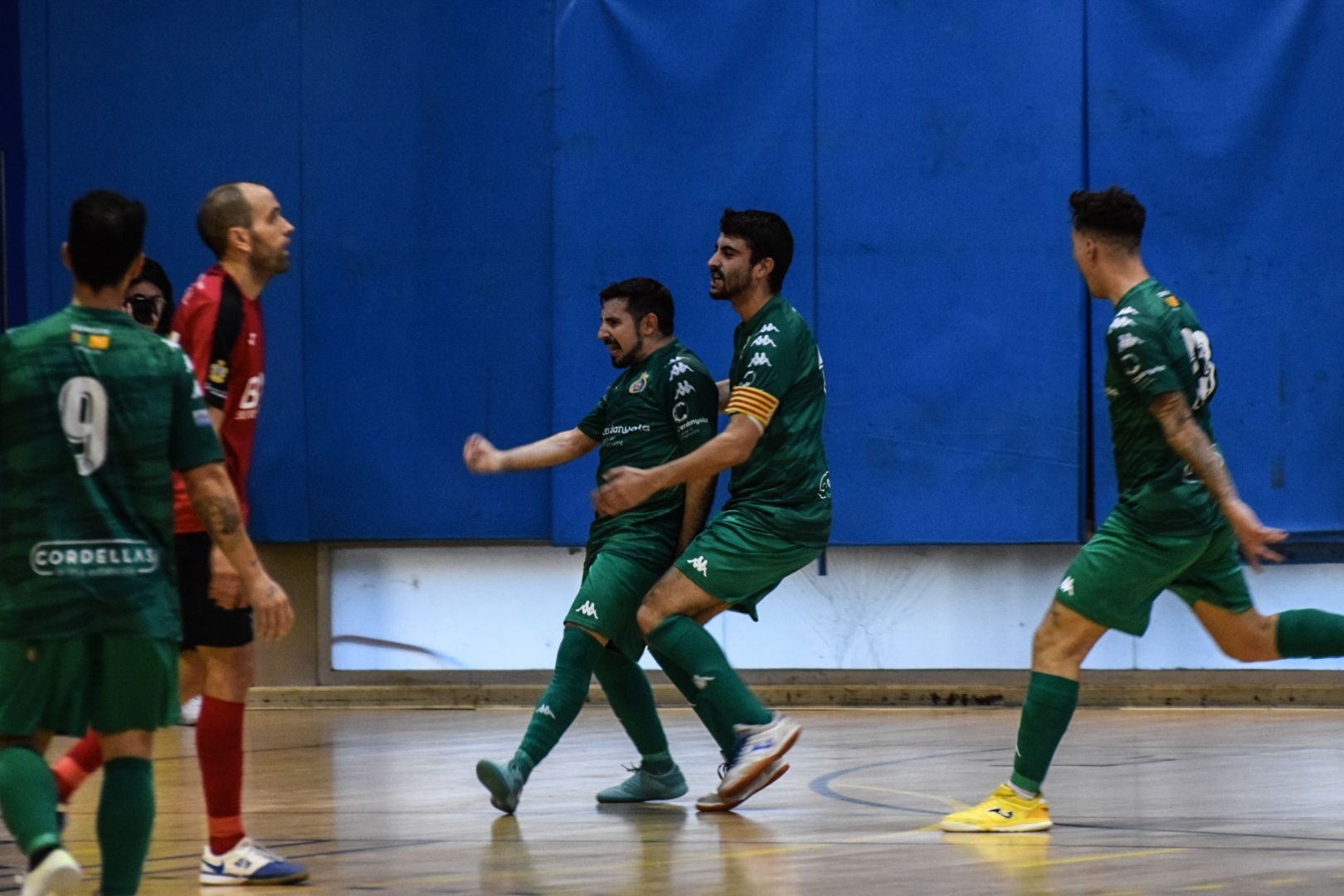 Darrer partit del futbol sala del Cerdanyola FC en imatges. FOTO: Marc Mata