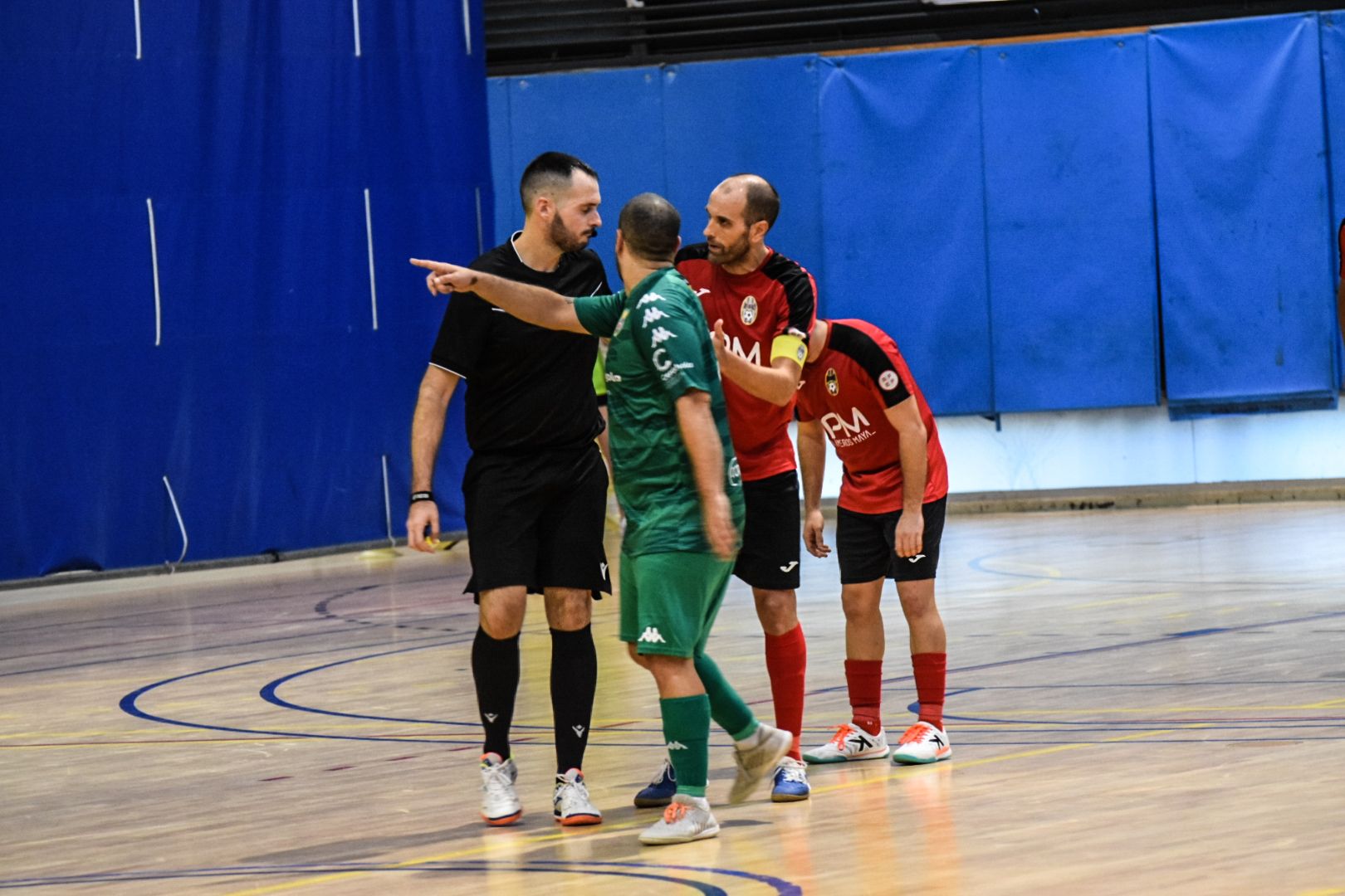 Darrer partit del futbol sala del Cerdanyola FC en imatges. FOTO: Marc Mata