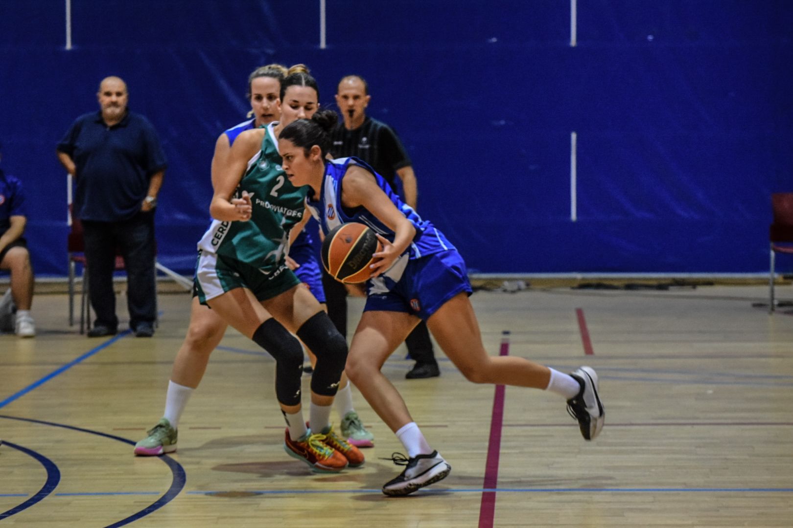 Darrer partit del CB Cerdanyola femení en imatges. FOTO: Marc Mata