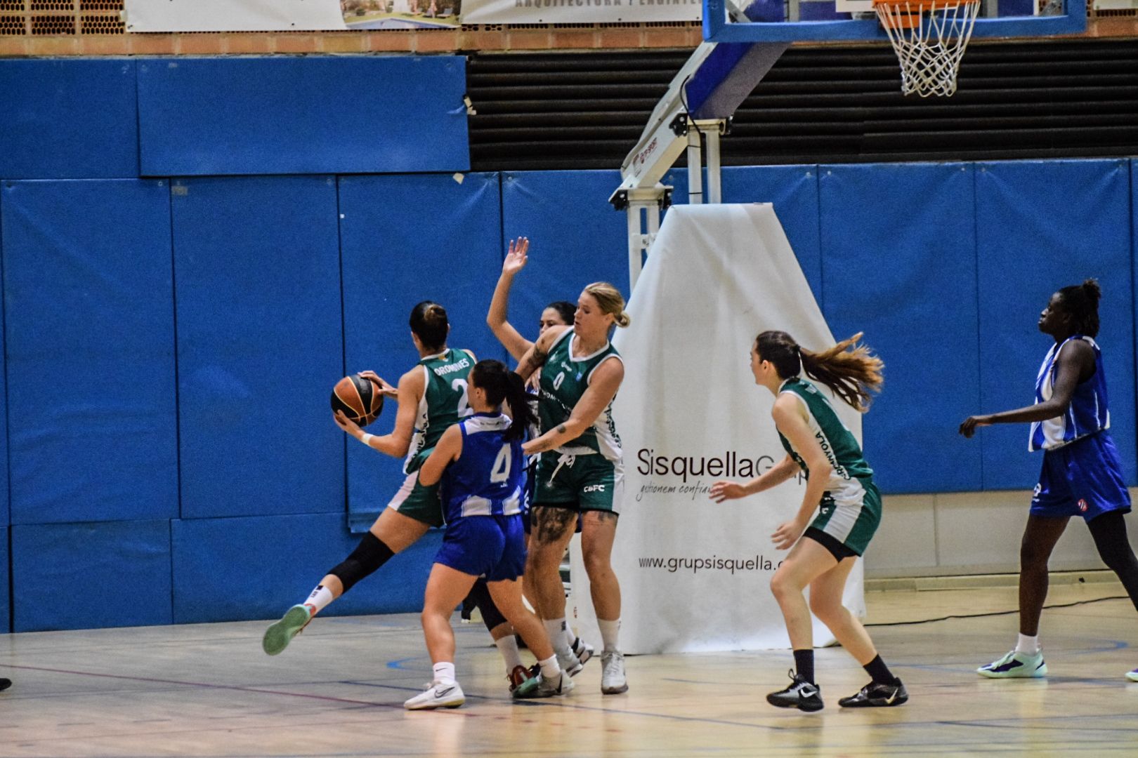 Darrer partit del CB Cerdanyola femení en imatges. FOTO: Marc Mata