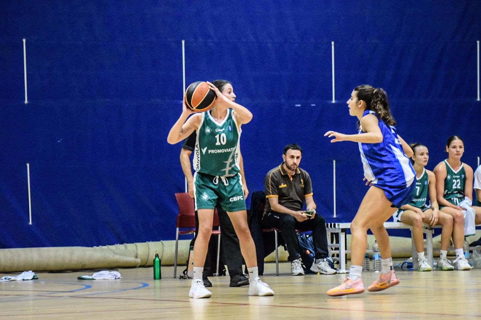 Darrer partit del CB Cerdanyola femení en imatges. FOTO: Marc Mata