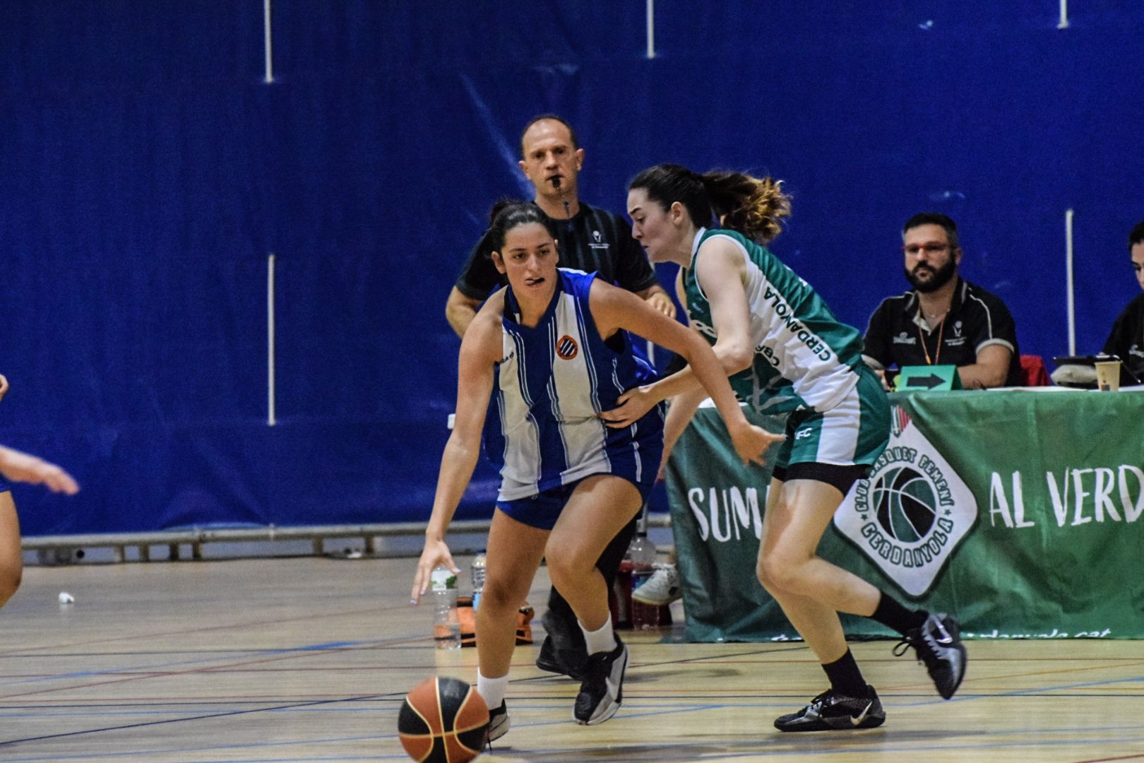 Darrer partit del CB Cerdanyola femení en imatges. FOTO: Marc Mata