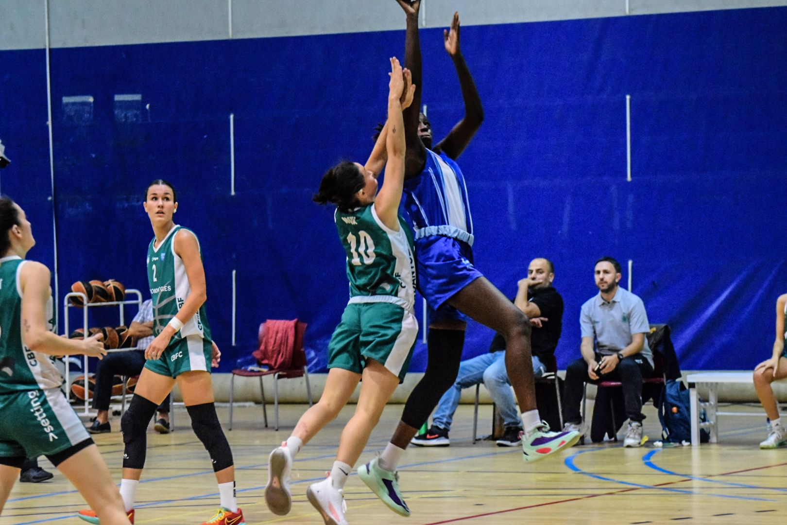 Darrer partit del CB Cerdanyola femení en imatges. FOTO: Marc Mata