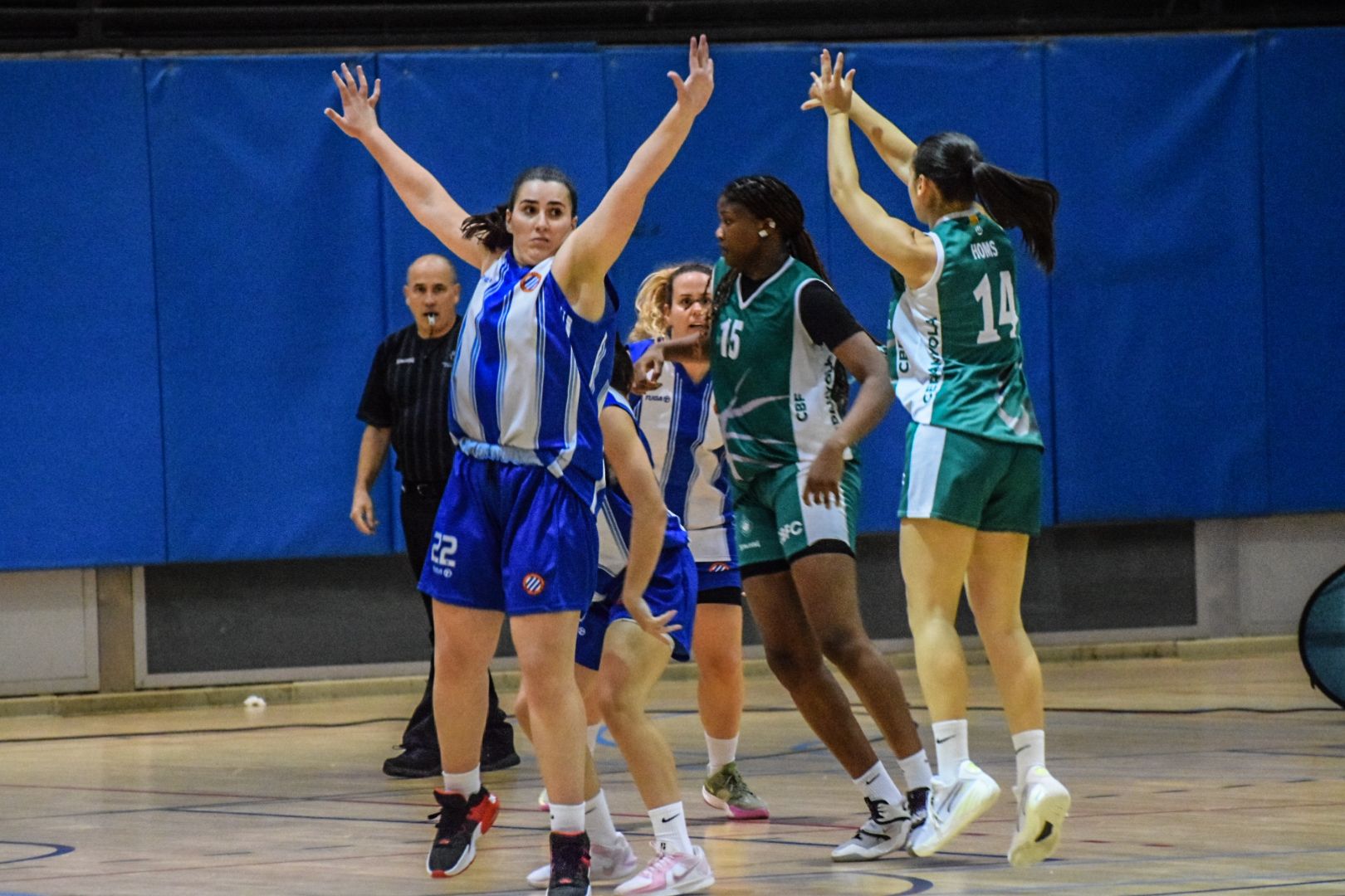 Darrer partit del CB Cerdanyola femení en imatges. FOTO: Marc Mata