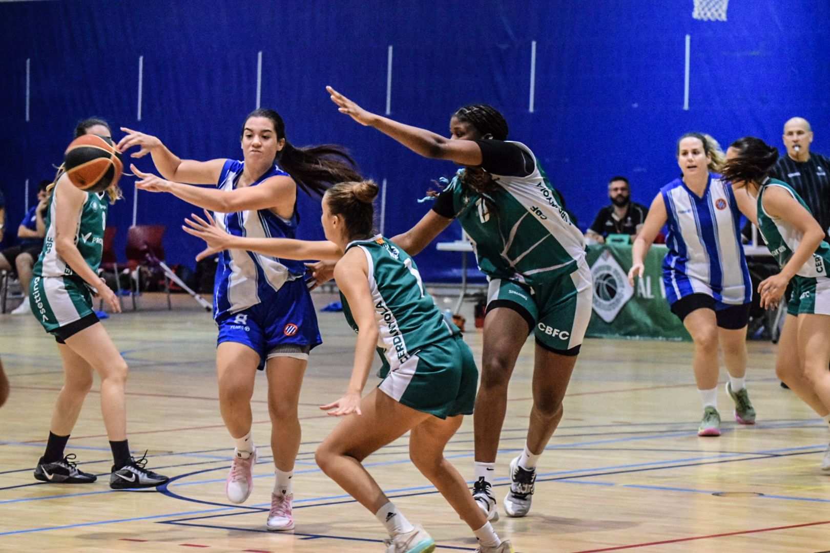 Darrer partit del CB Cerdanyola femení en imatges. FOTO: Marc Mata