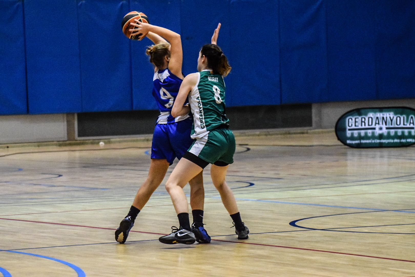 Darrer partit del CB Cerdanyola femení en imatges. FOTO: Marc Mata