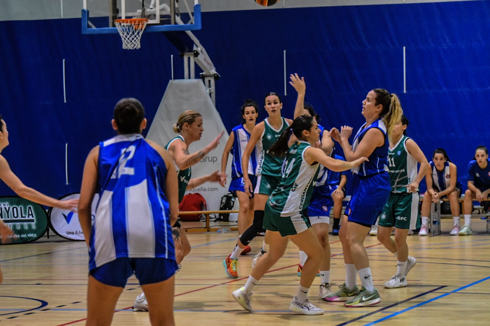 Darrer partit del CB Cerdanyola femení en imatges. FOTO: Marc Mata