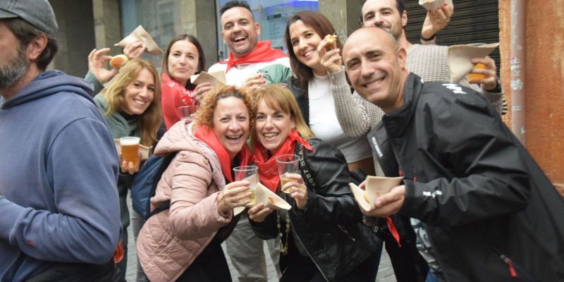 Èxit de participació en el Corretapes 2024, malgrat la pluja. FOTO: Marc Mata