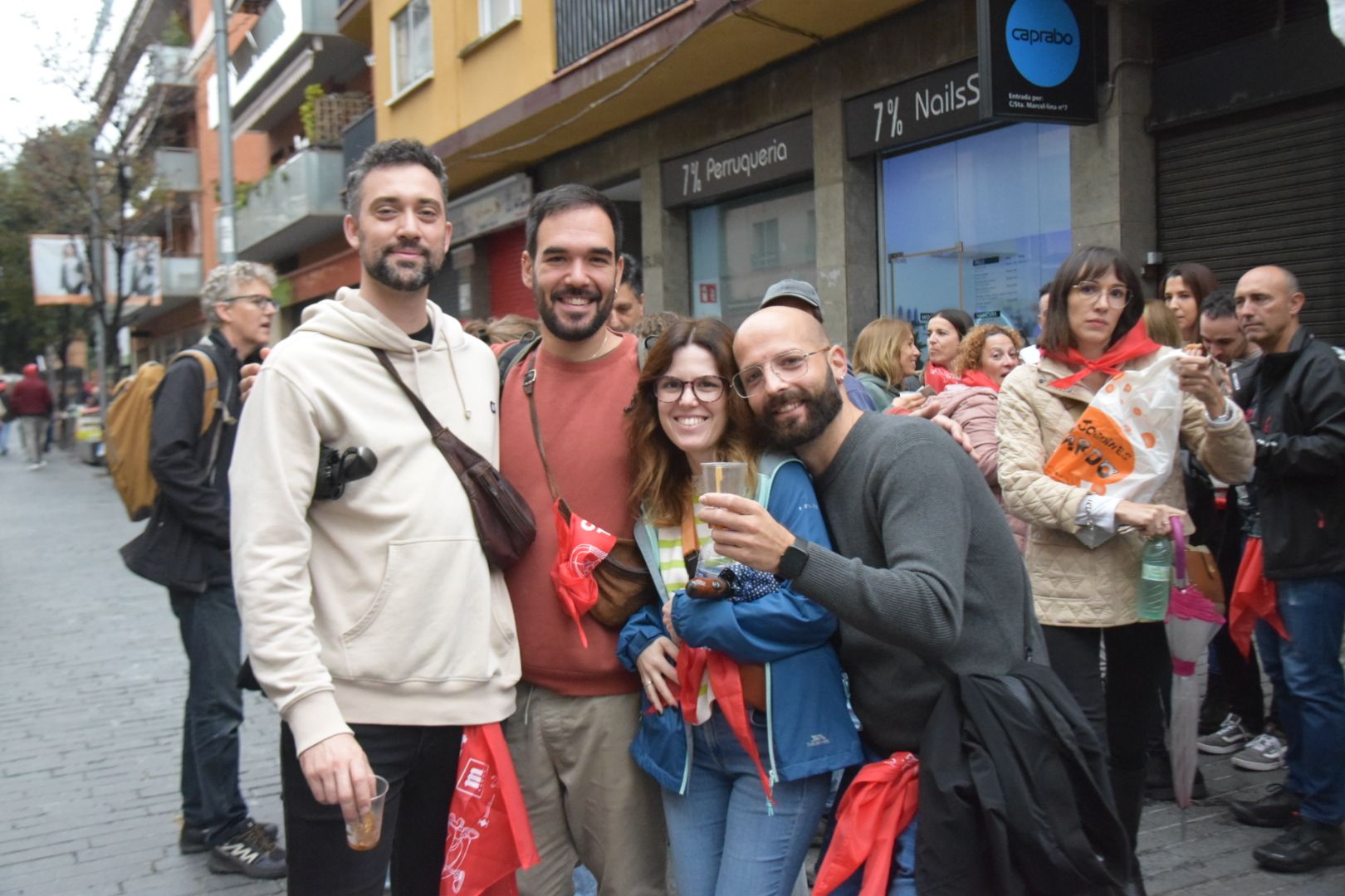 Èxit de participació al Corretapes. FOTO: Marc Mata